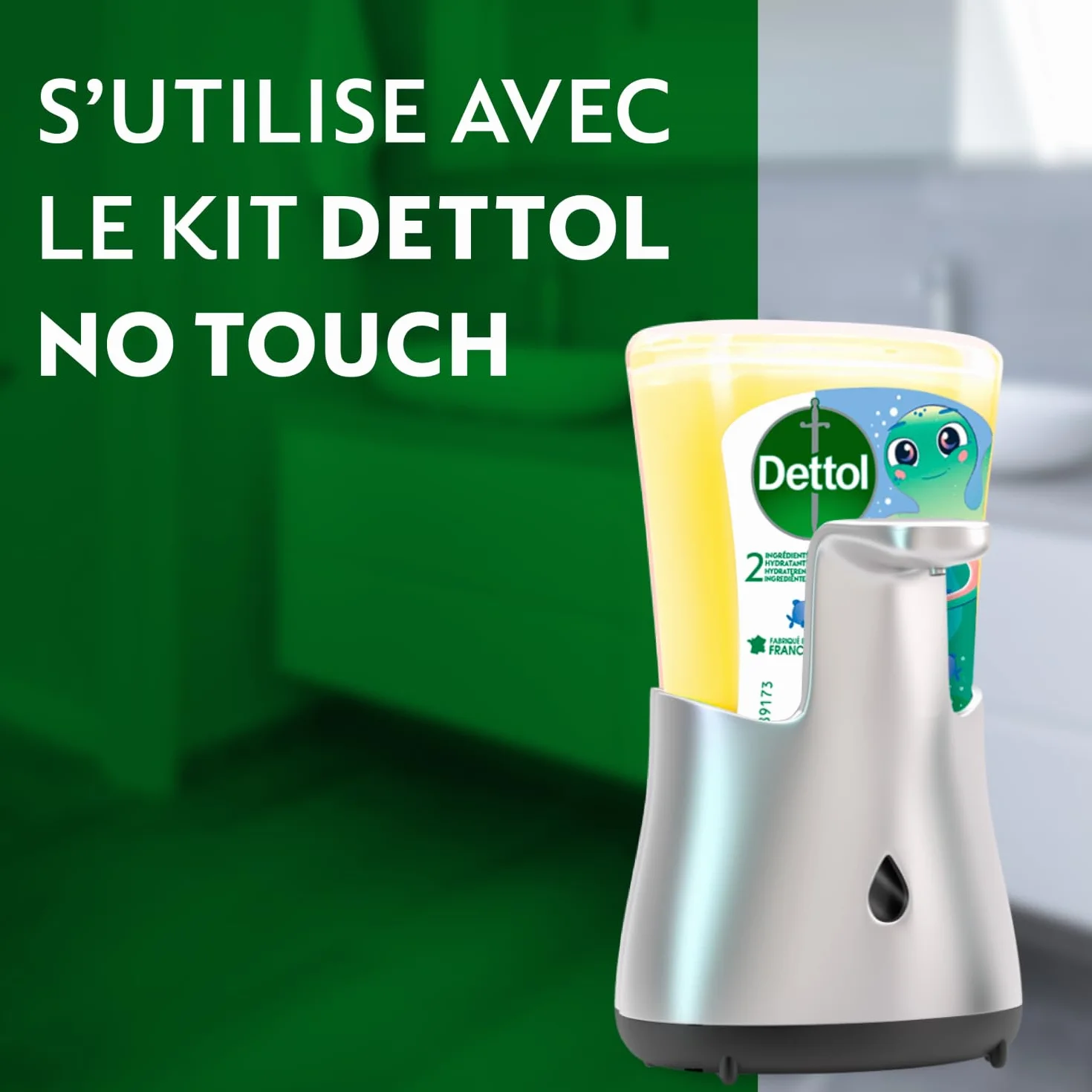 Dettol No-Touch Kids Recharge Savon Mains Citron 250 ml
