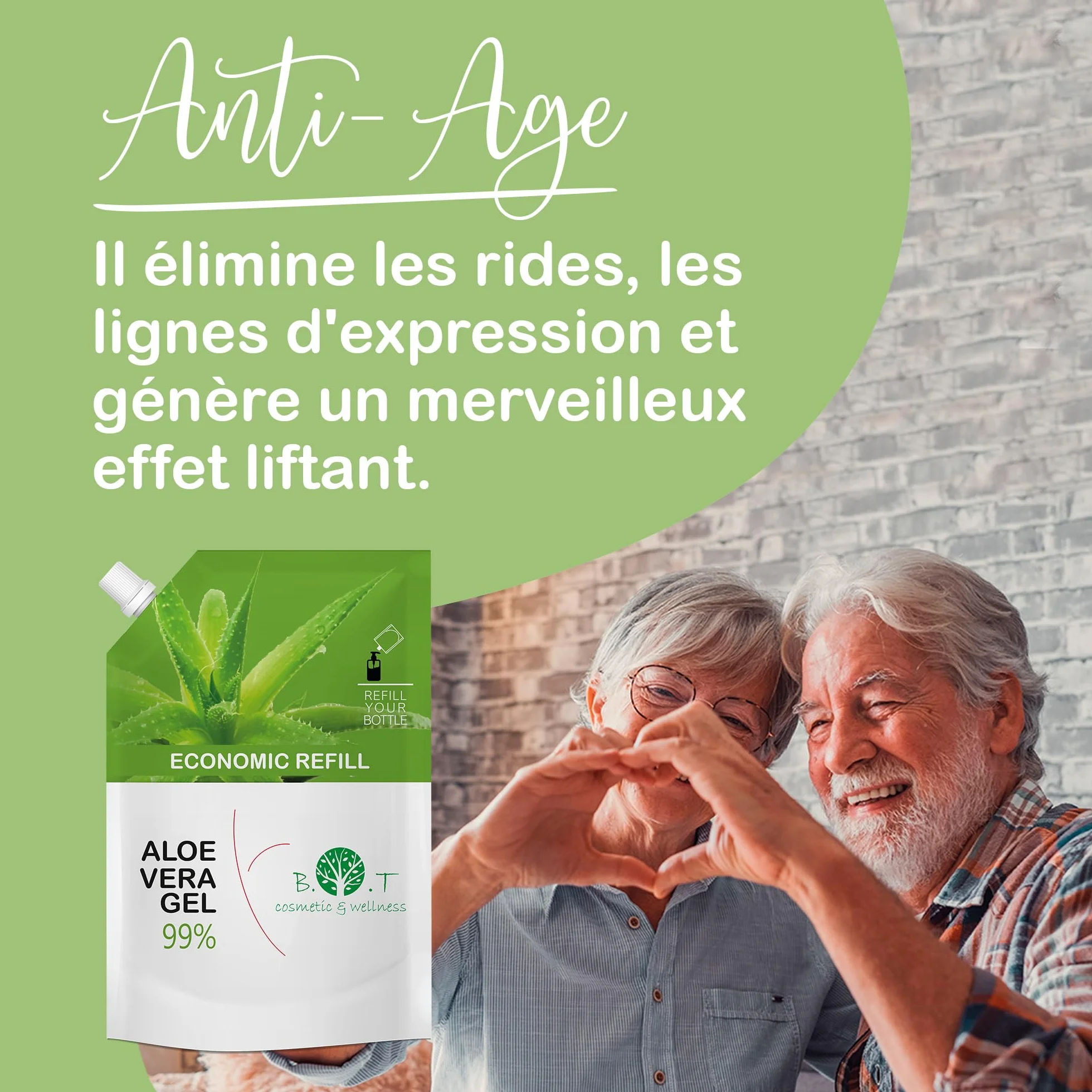 Gel Aloe Vera Bio 100% Naturel Hydratant Visage et Corps Après-Rasage Après-Soleil 250 ml