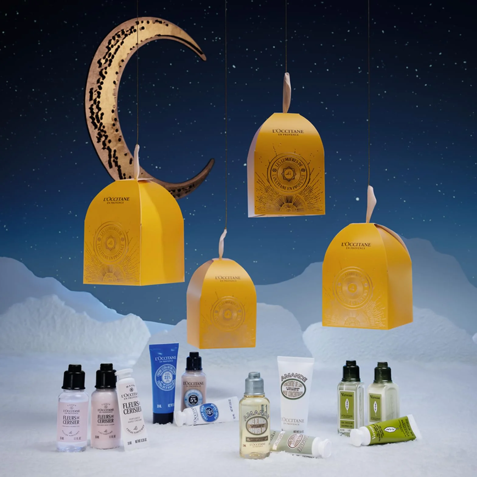 L'OCCITANE Coffret de Noël Maisonnette Fabriqué en France