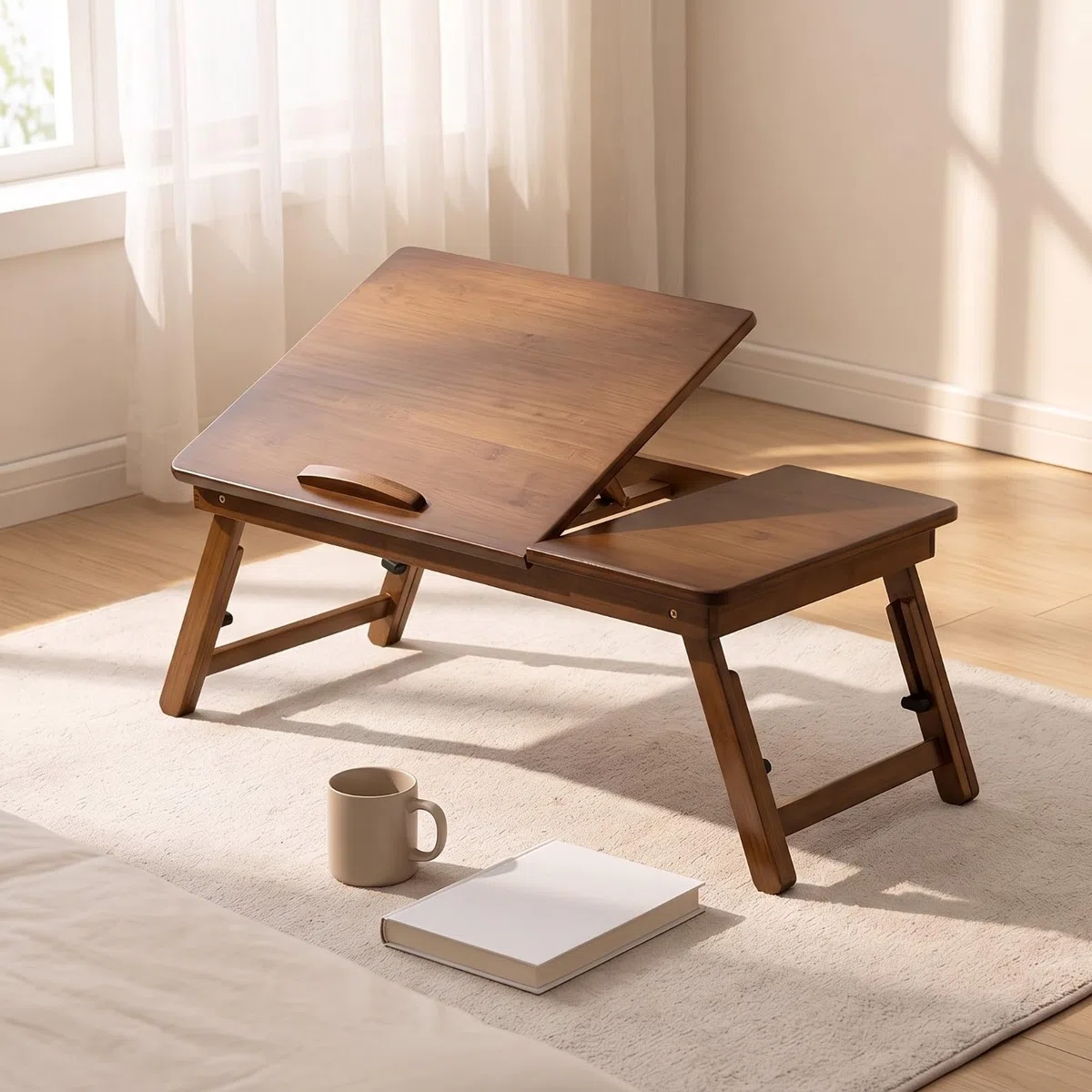 Plateau Lit avec Pieds sans Montage, Size to 3