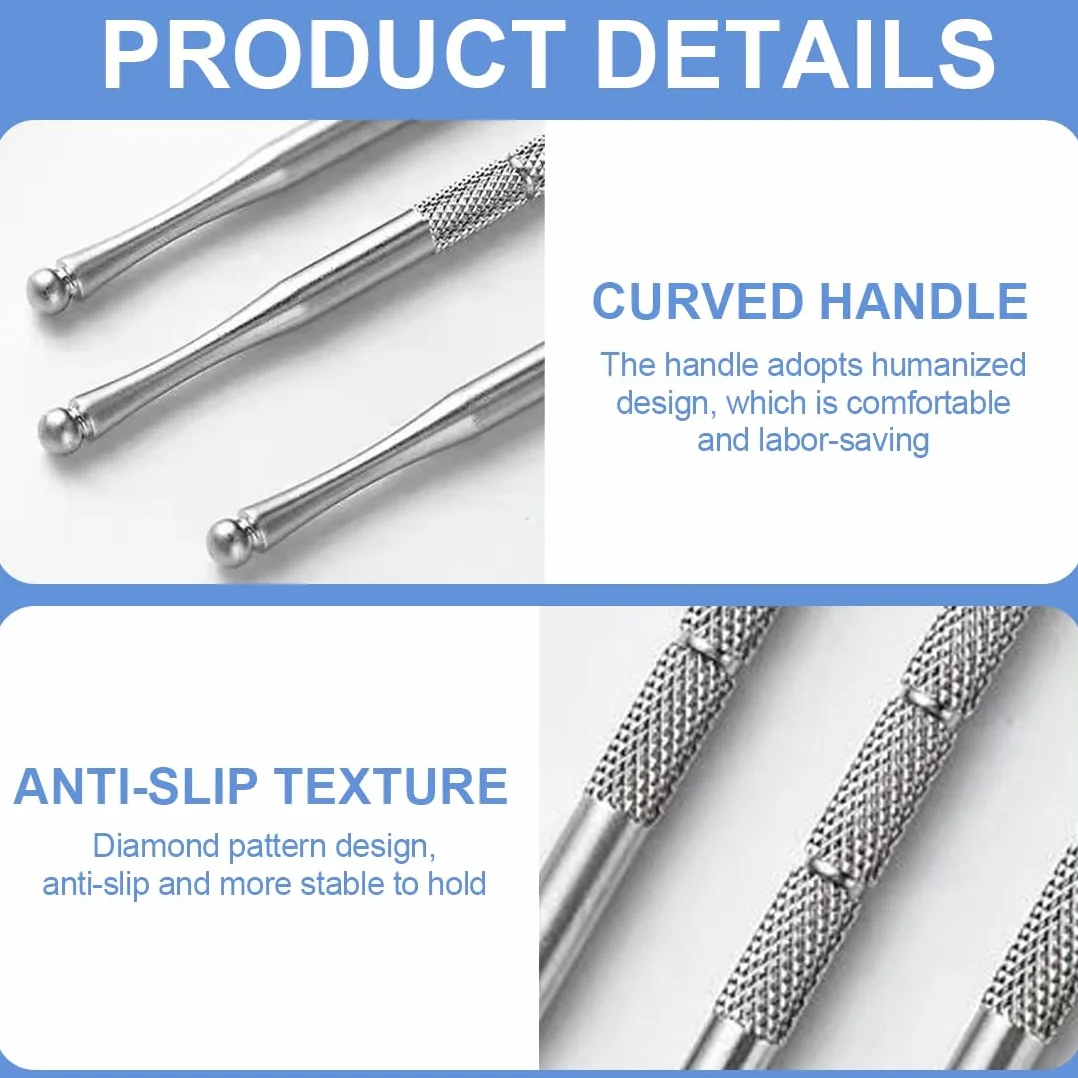 Kit correcteur d'ongles incarnés 50 bandes de redressement avec lève-ongles