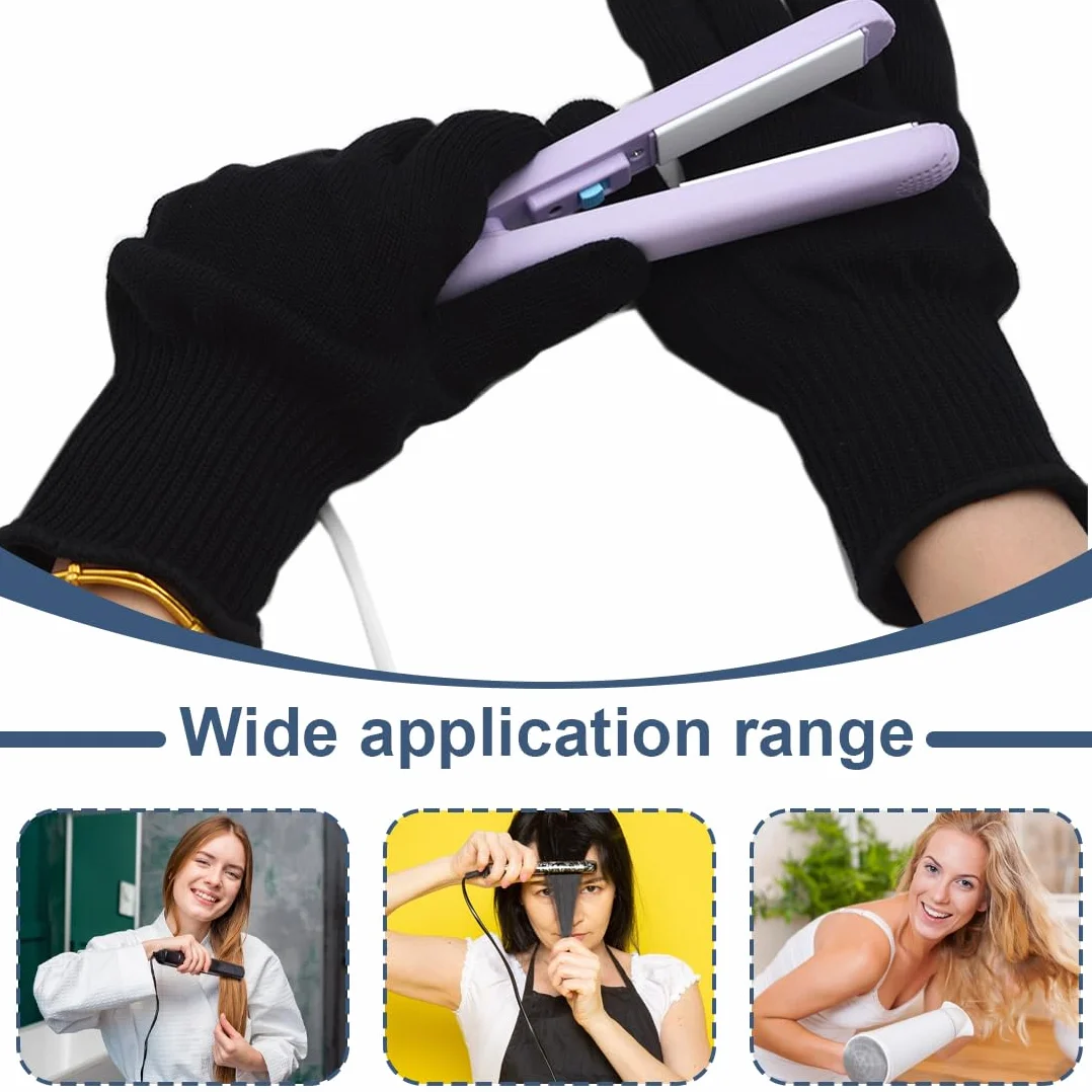 Paire de Gants Résistants à la Chaleur Anti-Brûlure pour Mains Professionnels Taille M