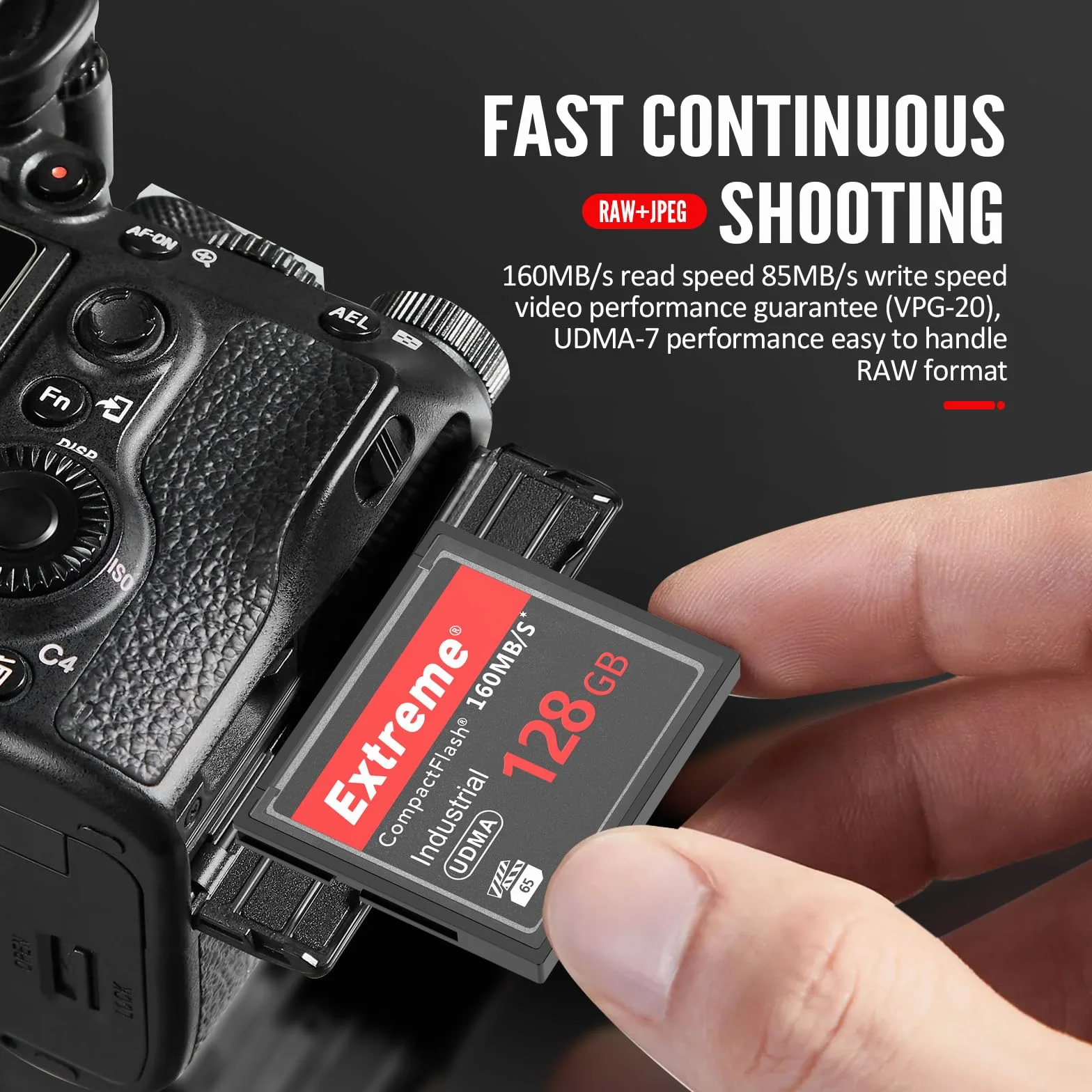 Carte Mémoire Flash Compacte 32 GB pour Appareil Photo