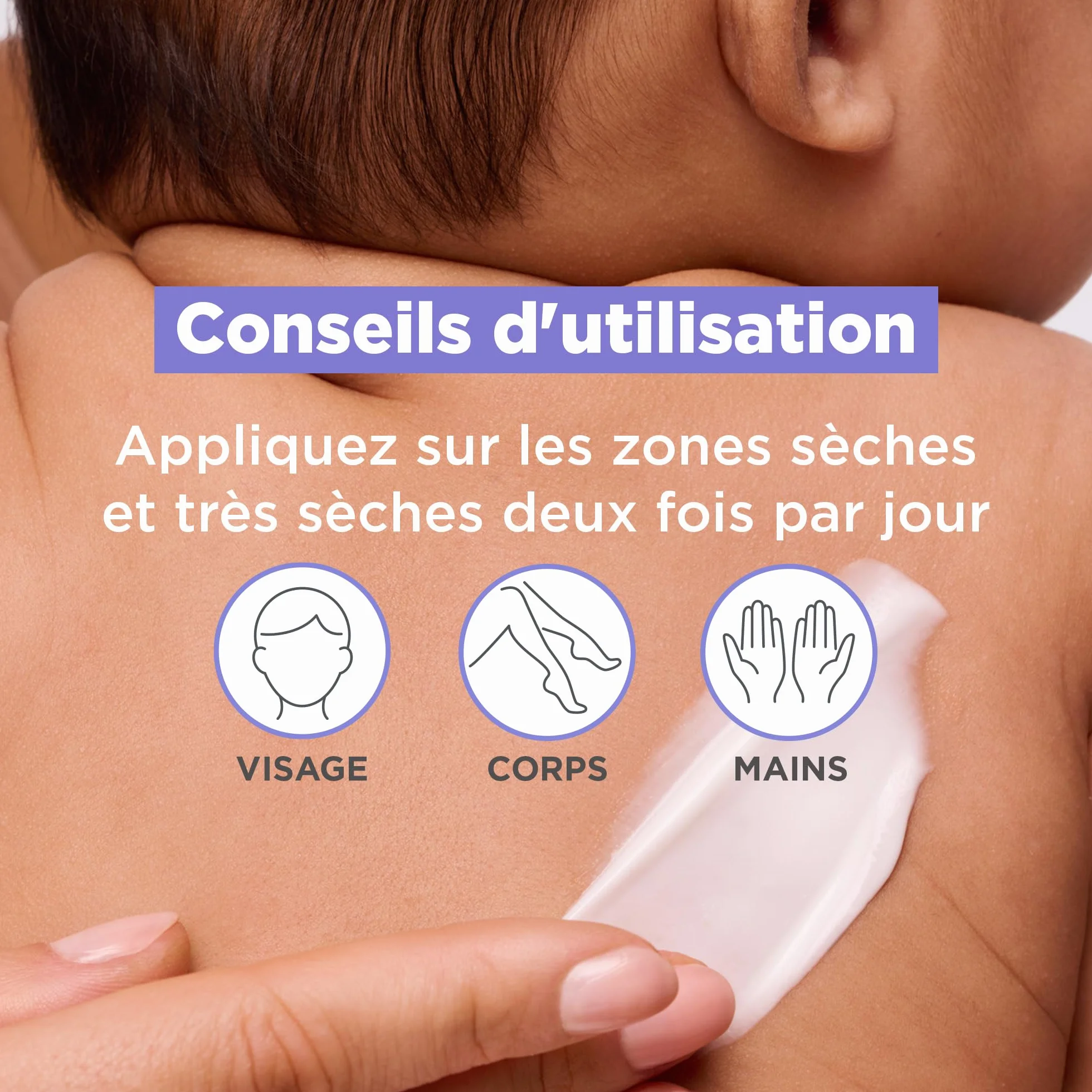 Mixa Crème Panthénol Confort Anti-Démangeaisons Peaux Très Sèches Hypoallergénique Sans Parfum 400ml
