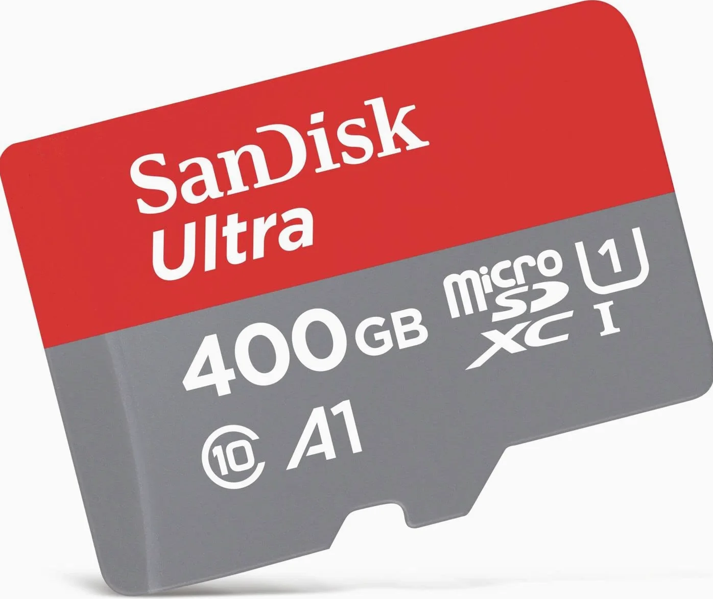 SanDisk Carte mémoire MicroSDXC Ultra 400 Go+ Adaptateur SD, Vitesse de Lecture Allant Jusqu'à 100MB/S, Classe 10, U1, Homologuée A1
