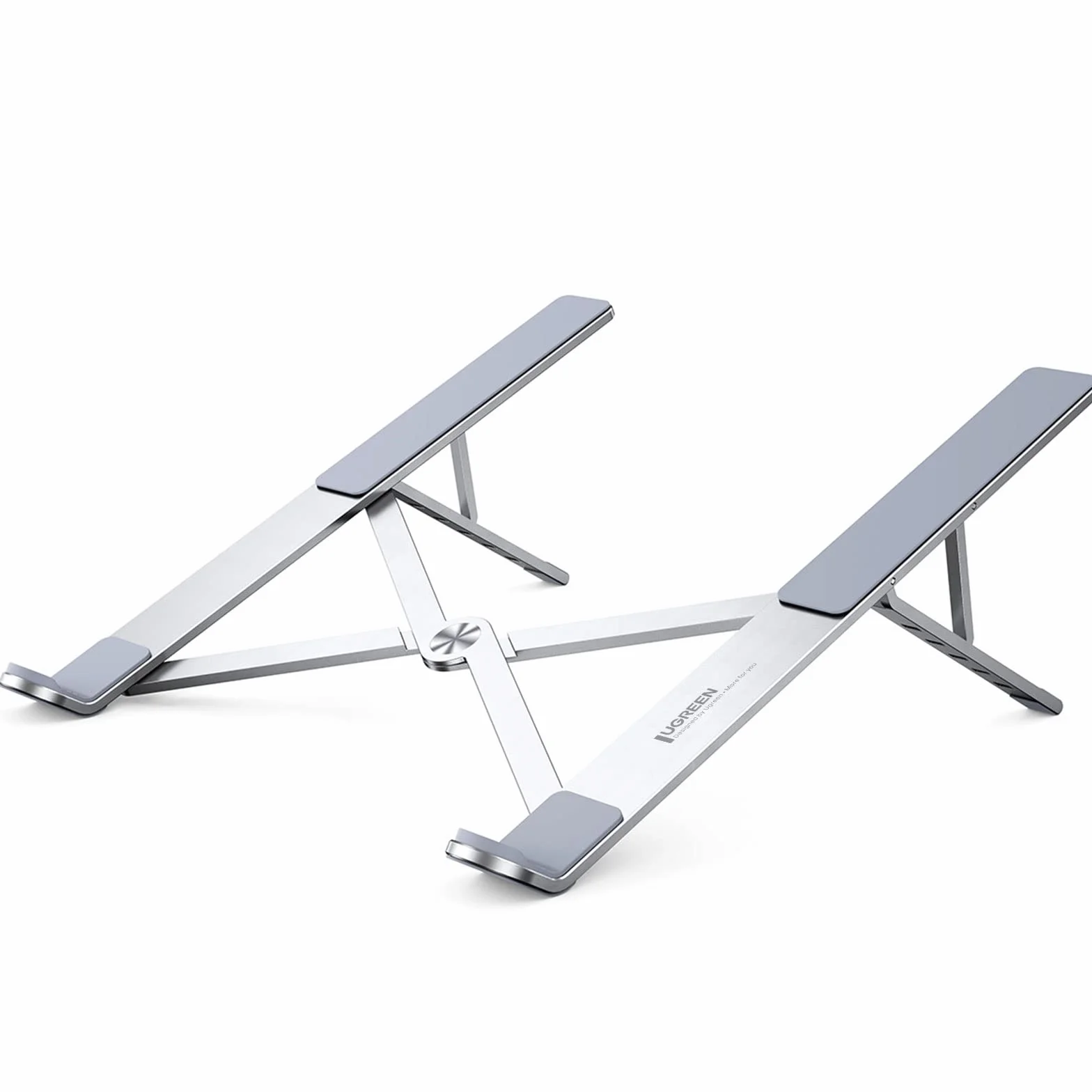 UGREEN Laptop Stand Aluminium 8-17,3 Pouces Réglable 5 Niveaux Pliable Compatible MacBook Air Pro HP Dell ASUS MSI