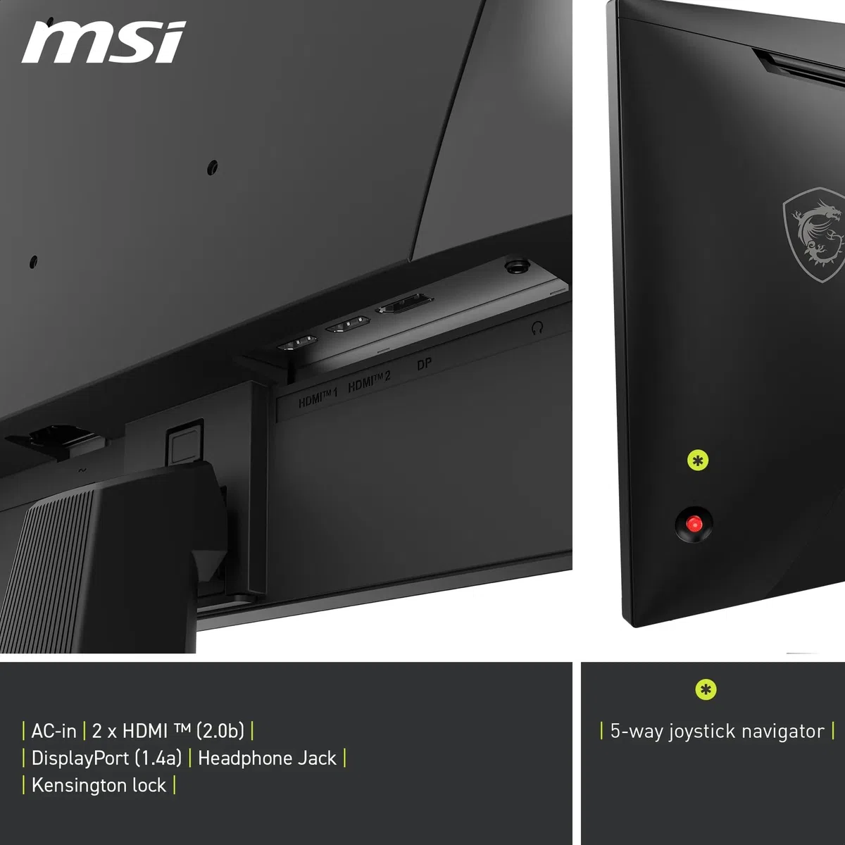 MSI MAG 275QFA E20 Écran Gaming 27" WQHD