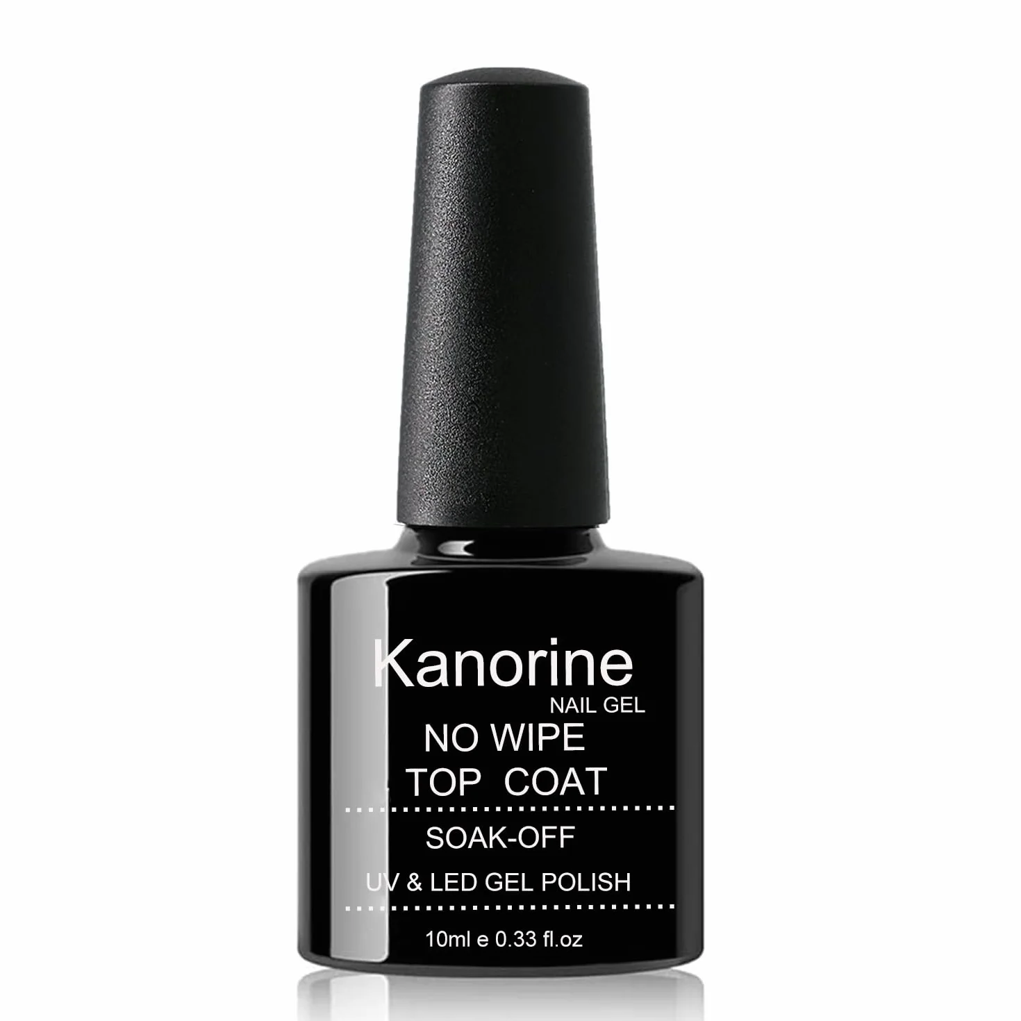 No-Wipe Top Coat Semi Permanent UV/LED Gel Nail Polish 10ml
