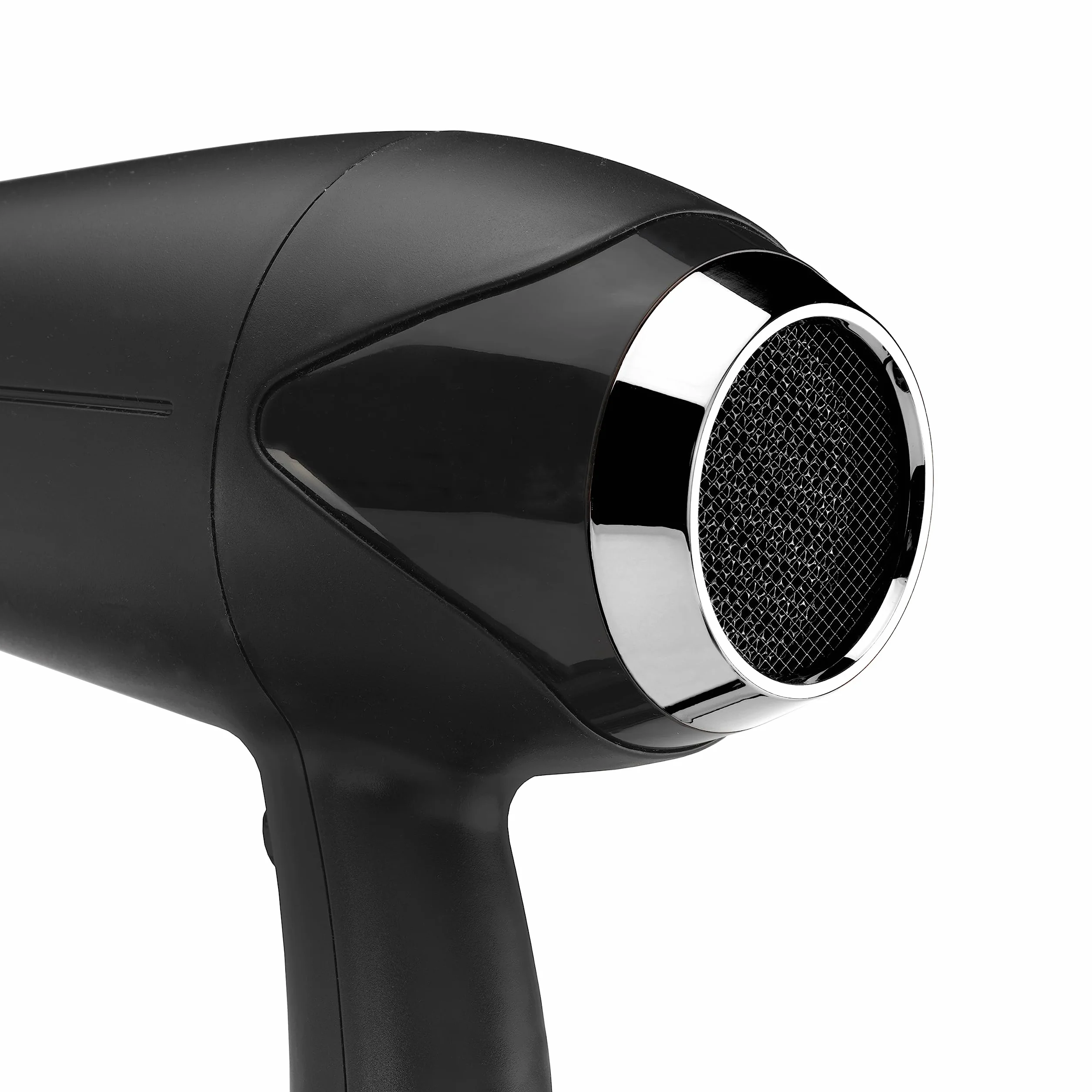 BaByliss Sèche-cheveux Turbo Smooth 2200W Diffuseur large Technologie ionique anti-frisottis 3 réglages température 2 vitesses Noir D572DE