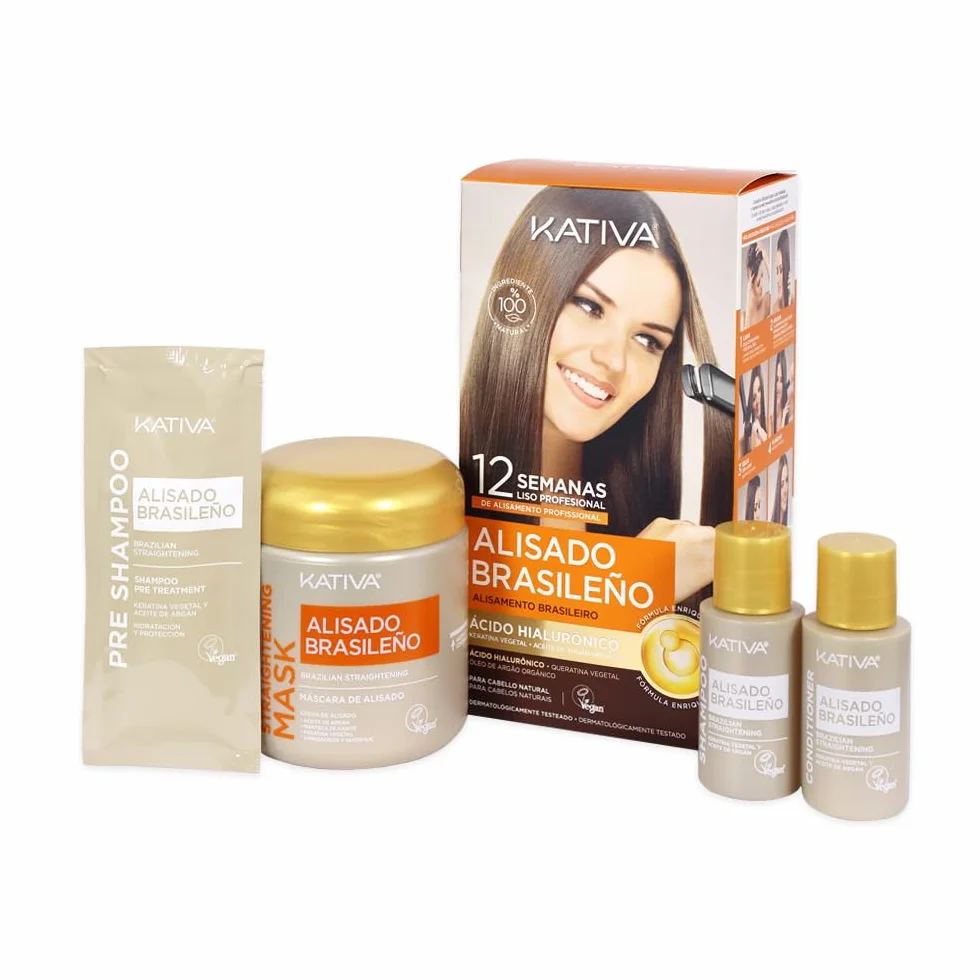 Kativa Kit Alisado Brasileño Hialurónico