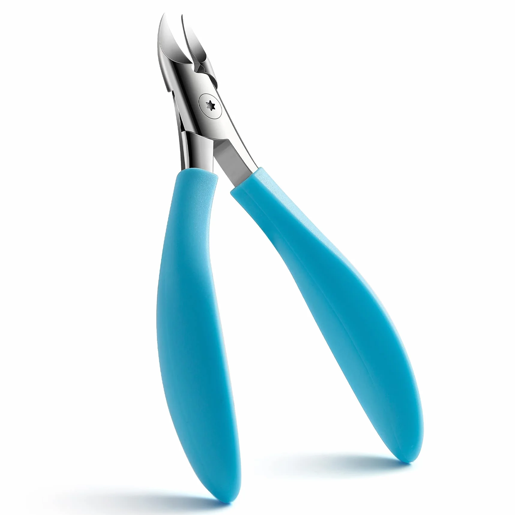 FVION Pince Coupe Ongle Professionnel Acier Inoxydable Poignée Souple Précision Ongles Incarné