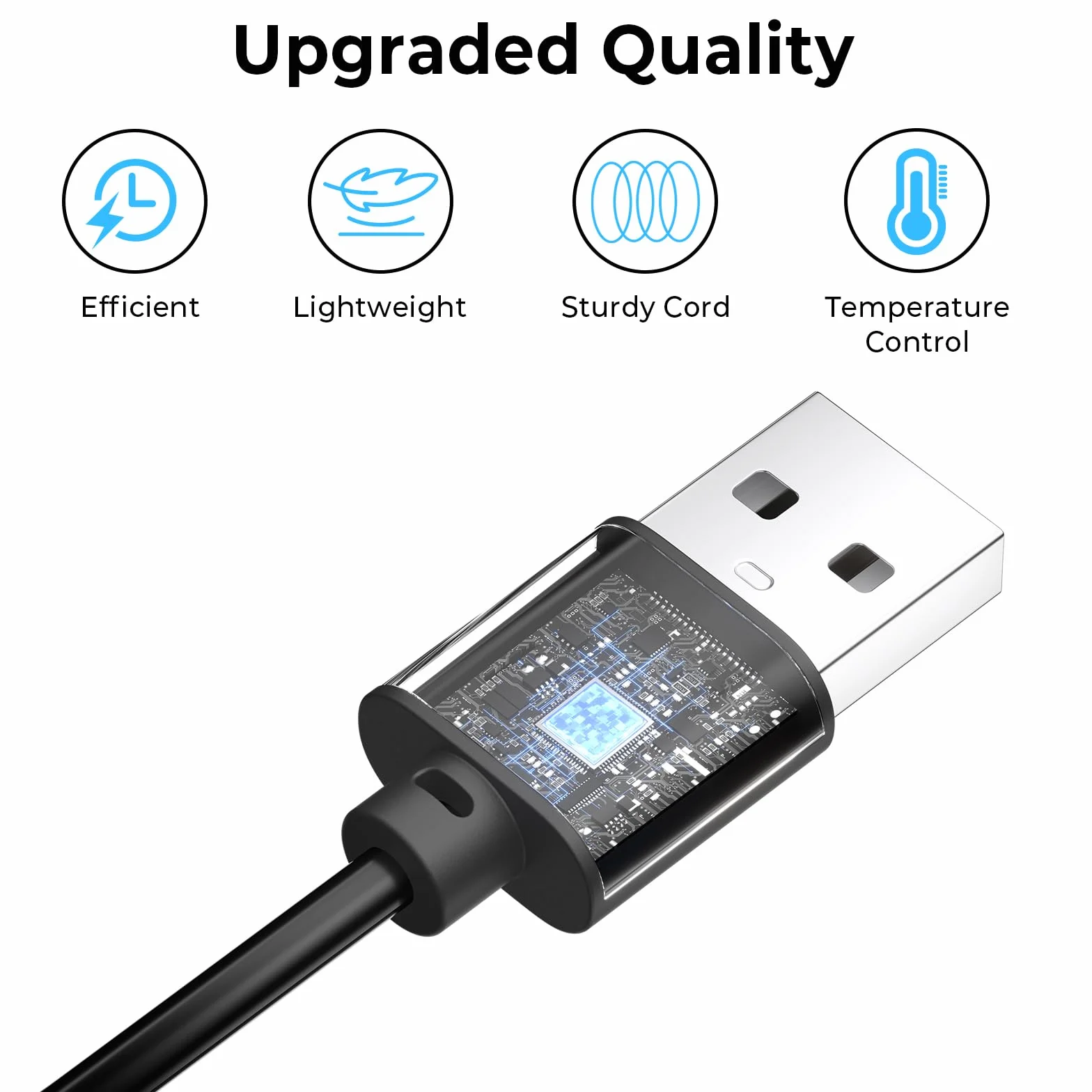 Câble de Charge USB 5V pour Philips OneBlade Pro 360 QP2724 QP2720 QP2734 QP2824 QP4530 QP4631 MG7910 MG5910 MG9510 MG9520