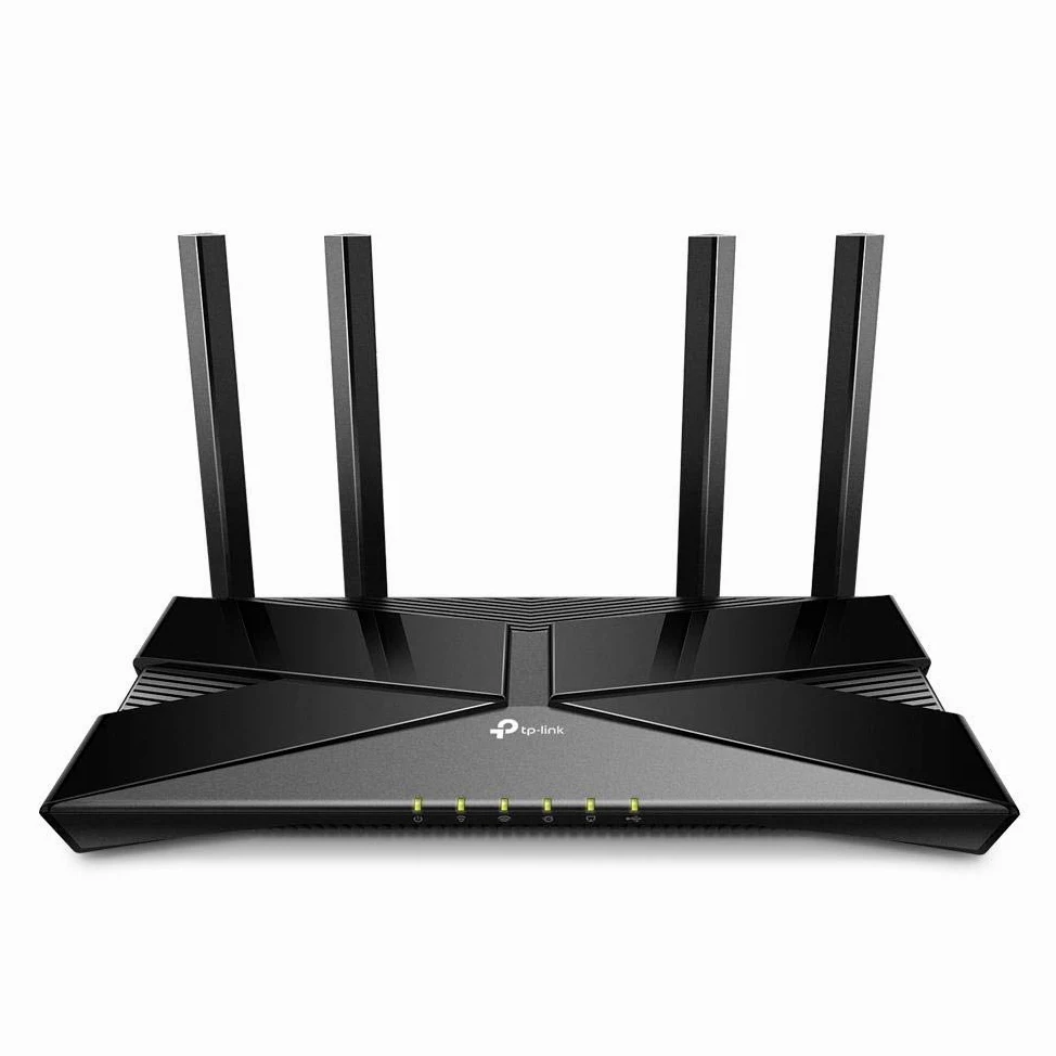 TP-Link Routeur WiFi 6 Archer AX20, Routeur WiFi bi-Bande AX 1800 Mbps, 4 Ports LAN gigabits, 1 Port WAN Gigabit, Port USB 2.0, 4 Antennes à Haute Performance, Contrôle Parental, Configuration Facile