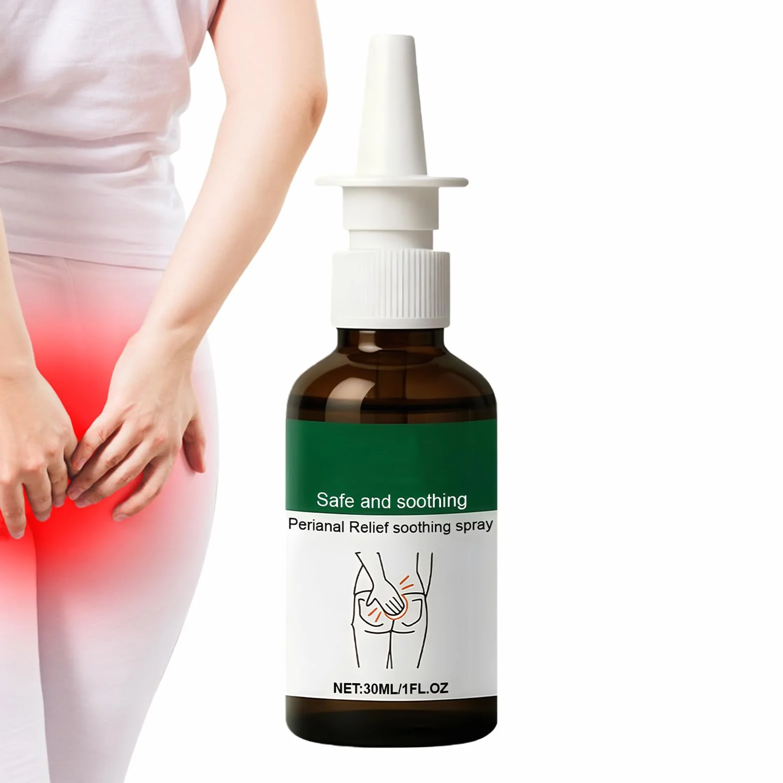 Spray De Soin Périanal - Soins De La Peau, Solution D'hygiène Liquide Naturelle À Absorption Rapide