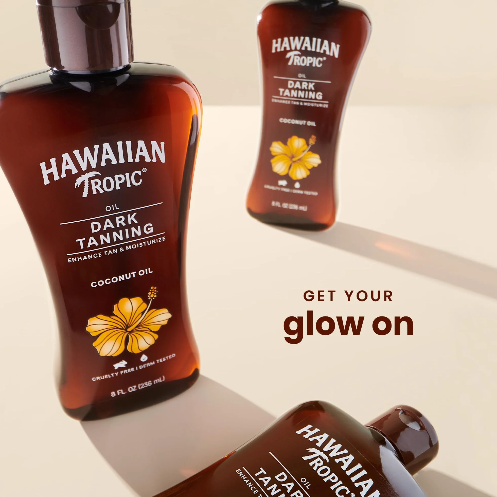 Hawaiian Tropic Huile de bronzage intense 235 ml