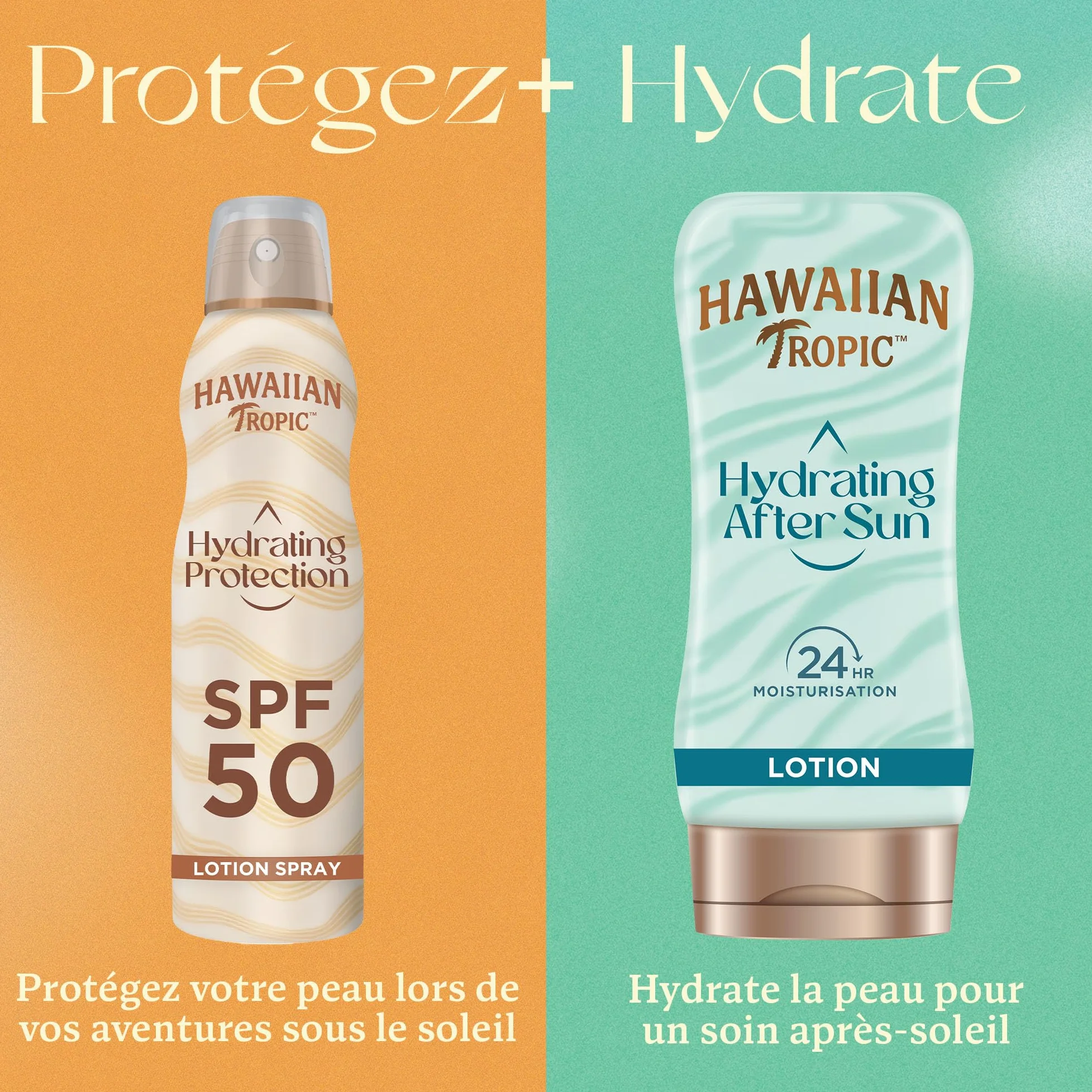 Hawaiian Tropic Brume protectrice hydratante SPF 50 Protection UVA UVB 220ml