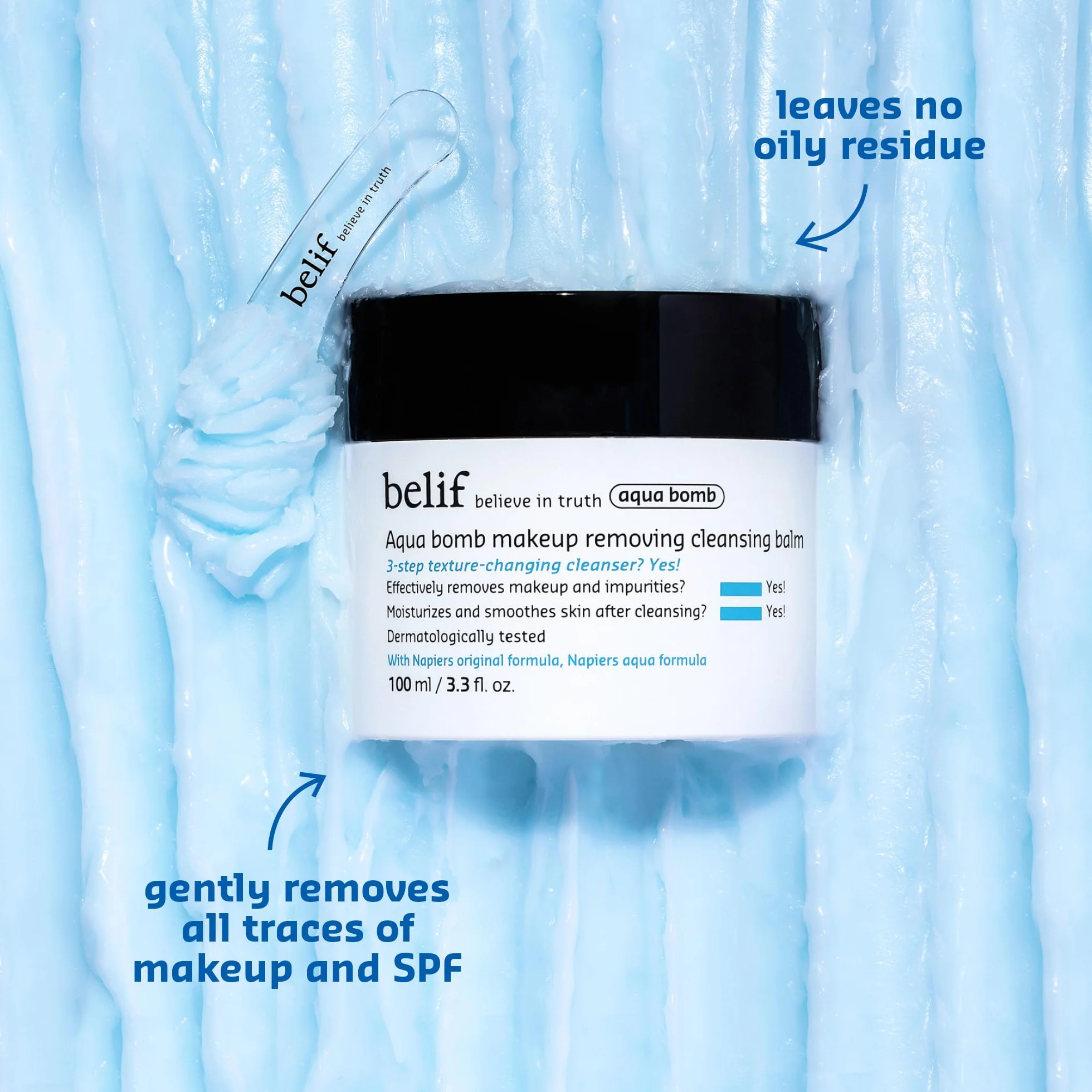 Belif Aqua Bomb Makeup Removing Cleansing Balm 100ml Baume Nettoyant Hydratant
