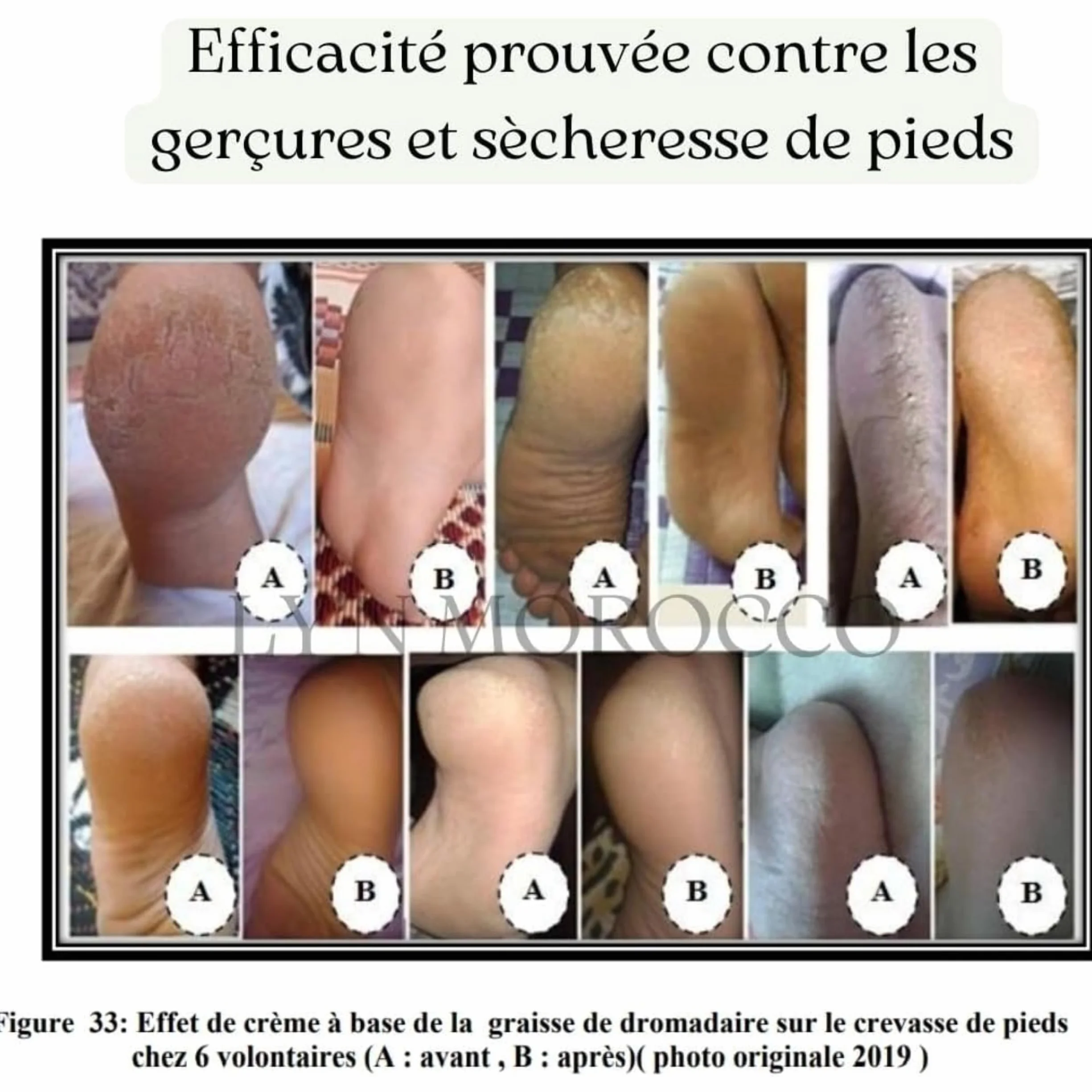 LY'N MOROCCO Gommage Pieds Exfoliant Bosse de Chameau Sel Marin 200 Gr Peeling Pied Soin des Pieds