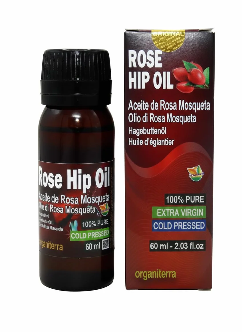 Huile d'églantier 100% pure extra vierge pressage à froid