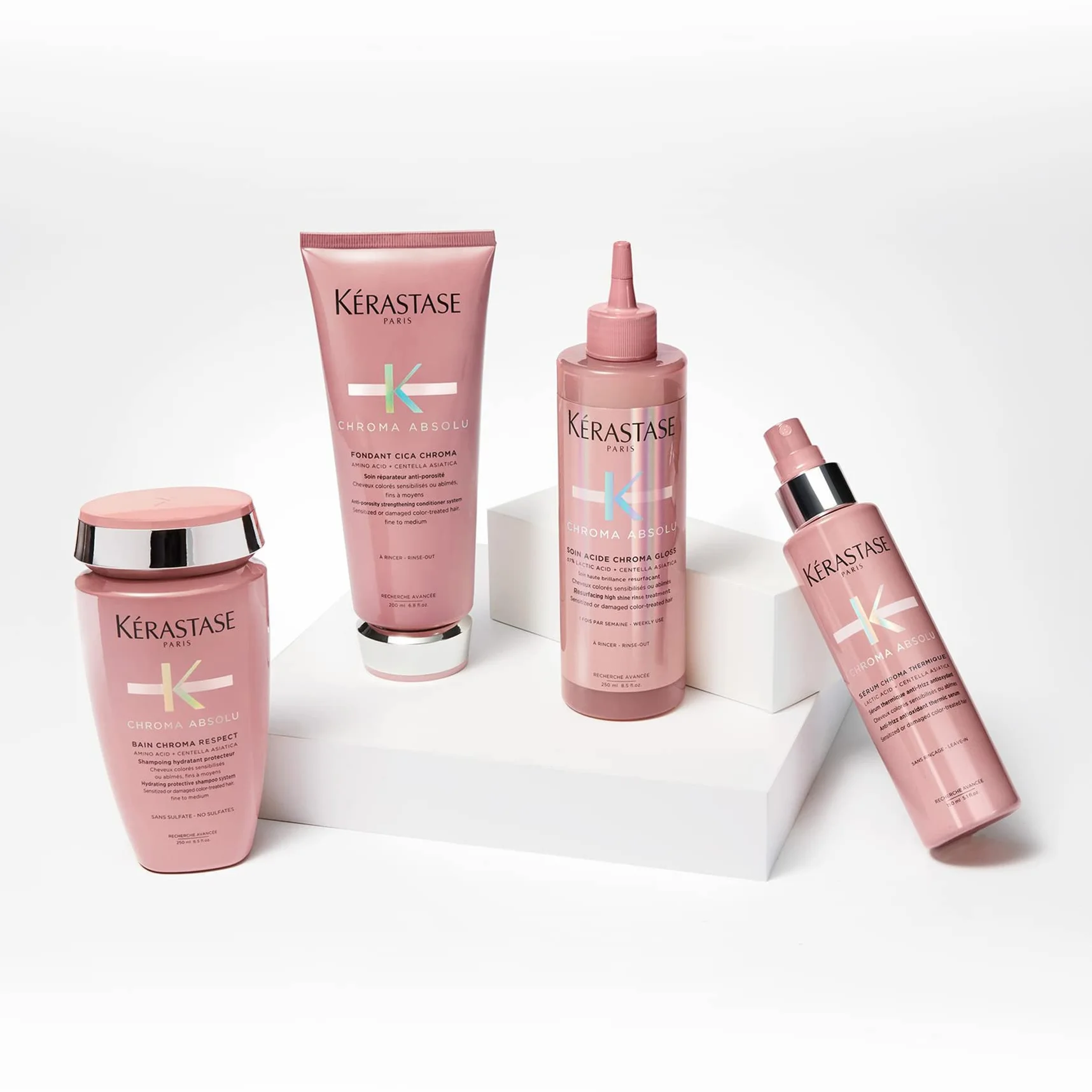KÉRASTASE Chroma Absolu Fondant Cica Chroma Après-Shampoing Réparateur Anti-Porosité 200 ml