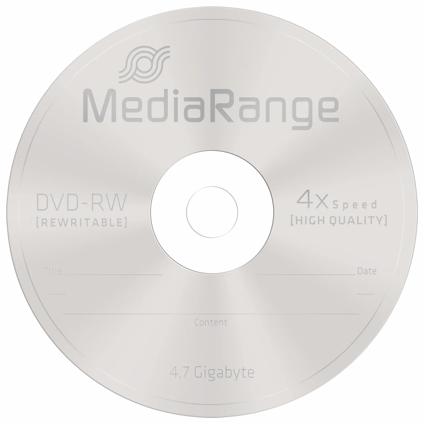 MediaRange DVD-RW Pochette en Papier CD