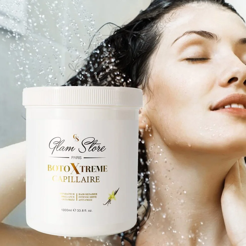 Glam Store botoxtreme masque reconstructeur capillaire kératine acide hyaluronique 1000 mL