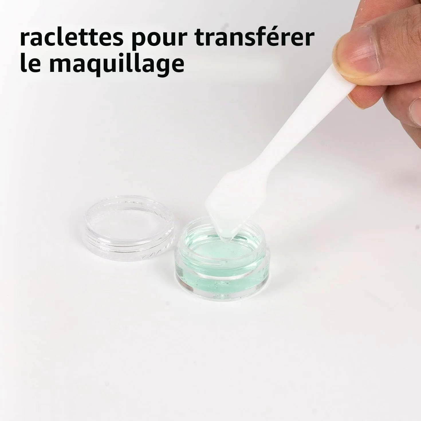 70 Pièces pot cosmétique vide 5ml Noir petit récipient cosmétique