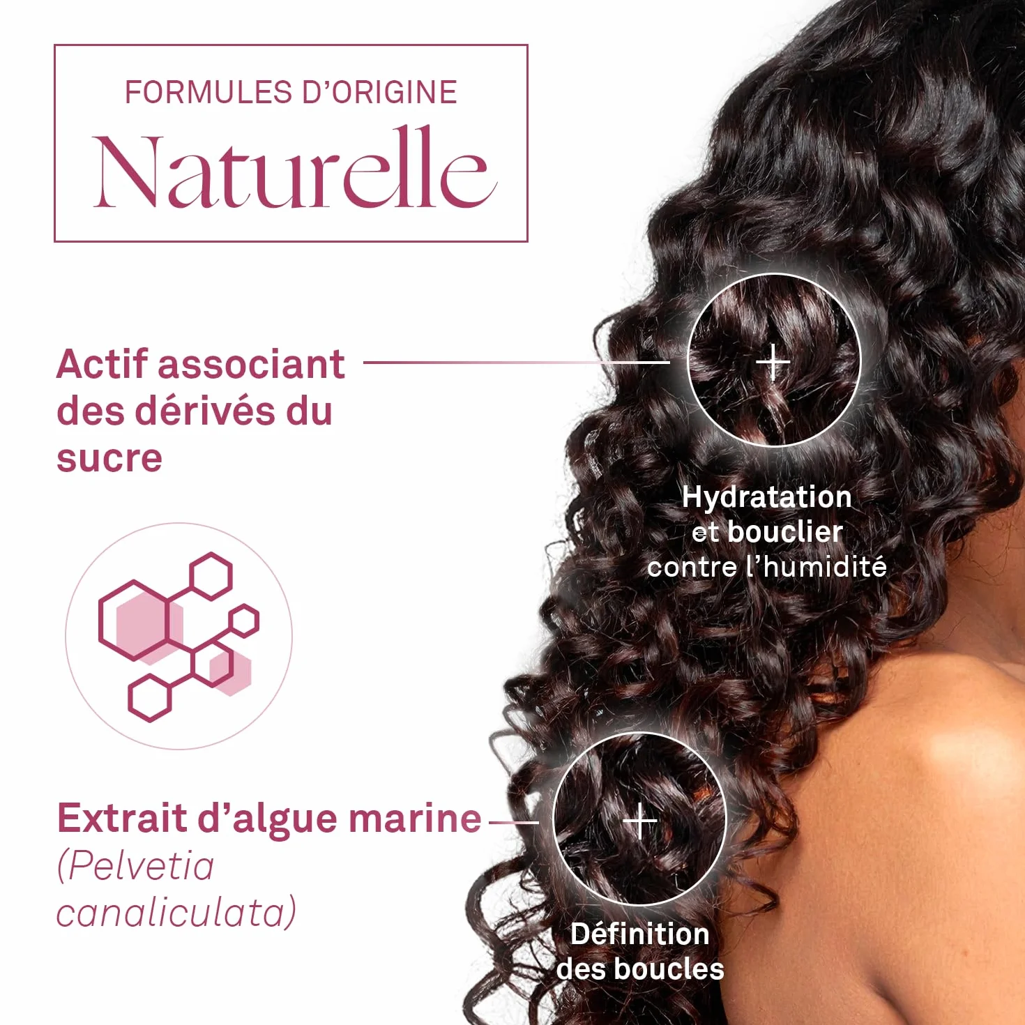 Luxéol Shampoing Cheveux Bouclés 200 ml Sans Silicones Sans Sulfates Anti-Frisottis