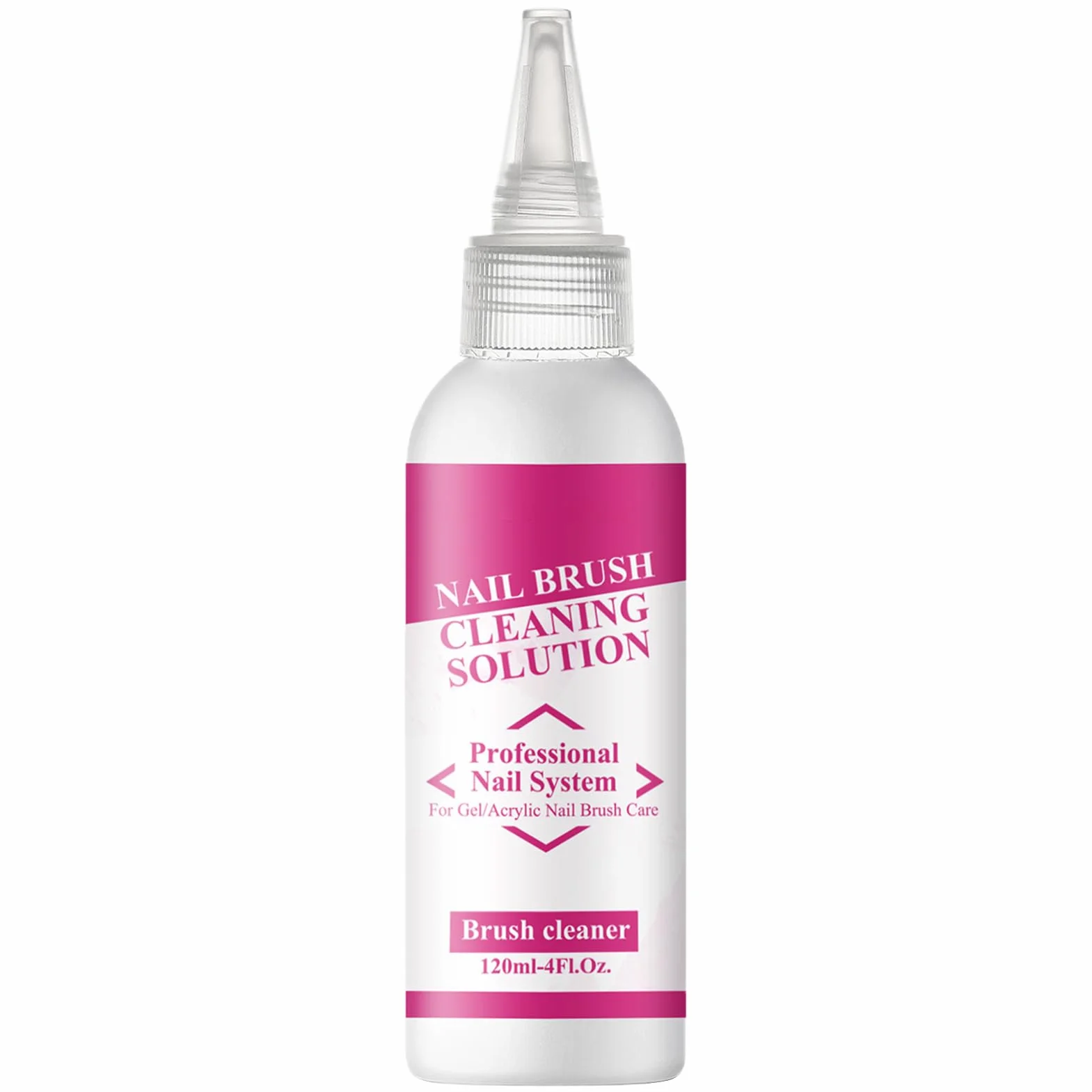 Slip Solution Nail Brush Cleaner Gel Remover Liquid 120ml Manicure Aid Salon-Grade Formula