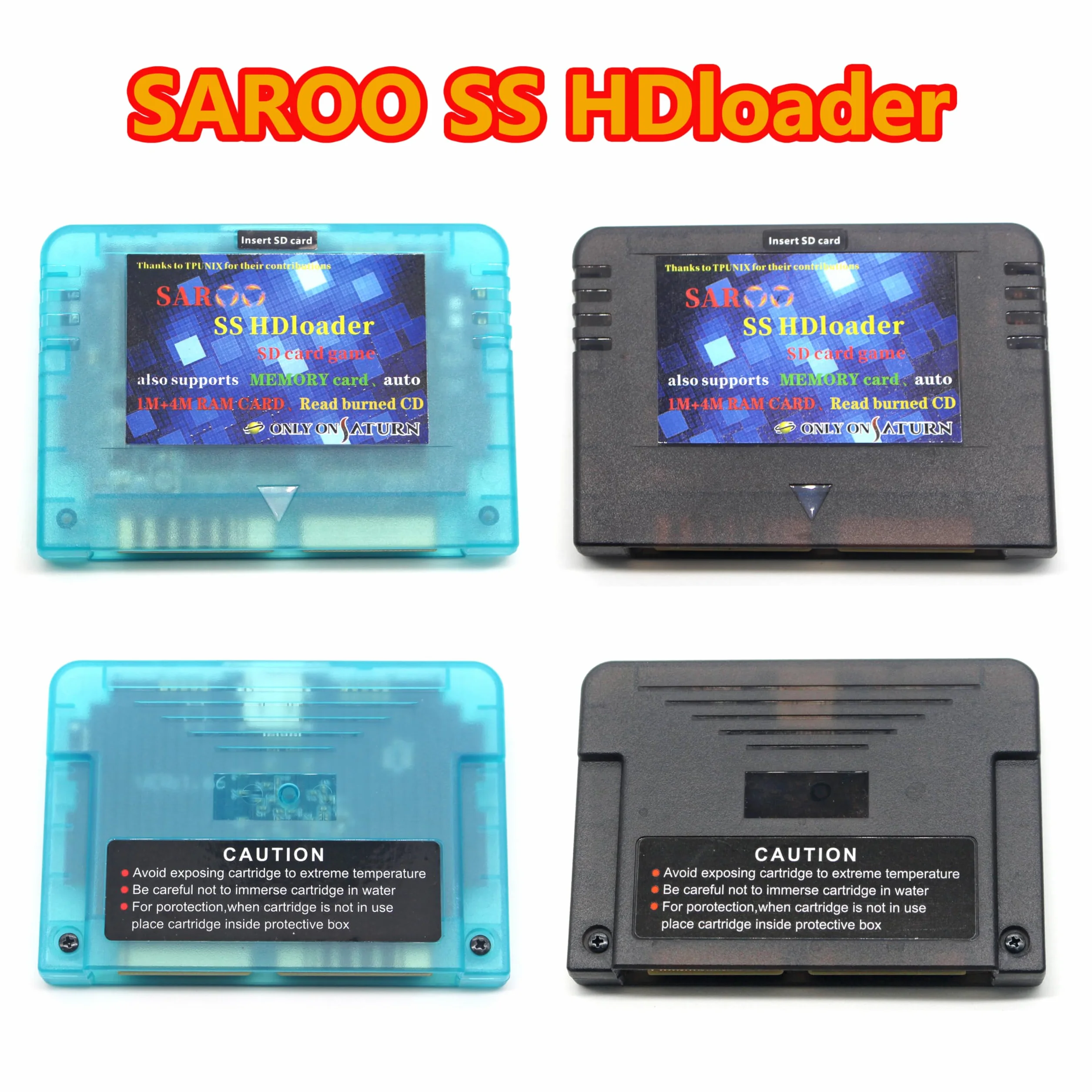 SAROO SS HDloader szybka karta do gier do Saturn kompatybilna z SD TF karta pamięci 32GB