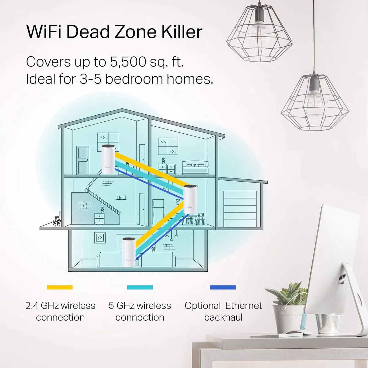 TP-Link Système WiFi Deco Whole Home Mesh