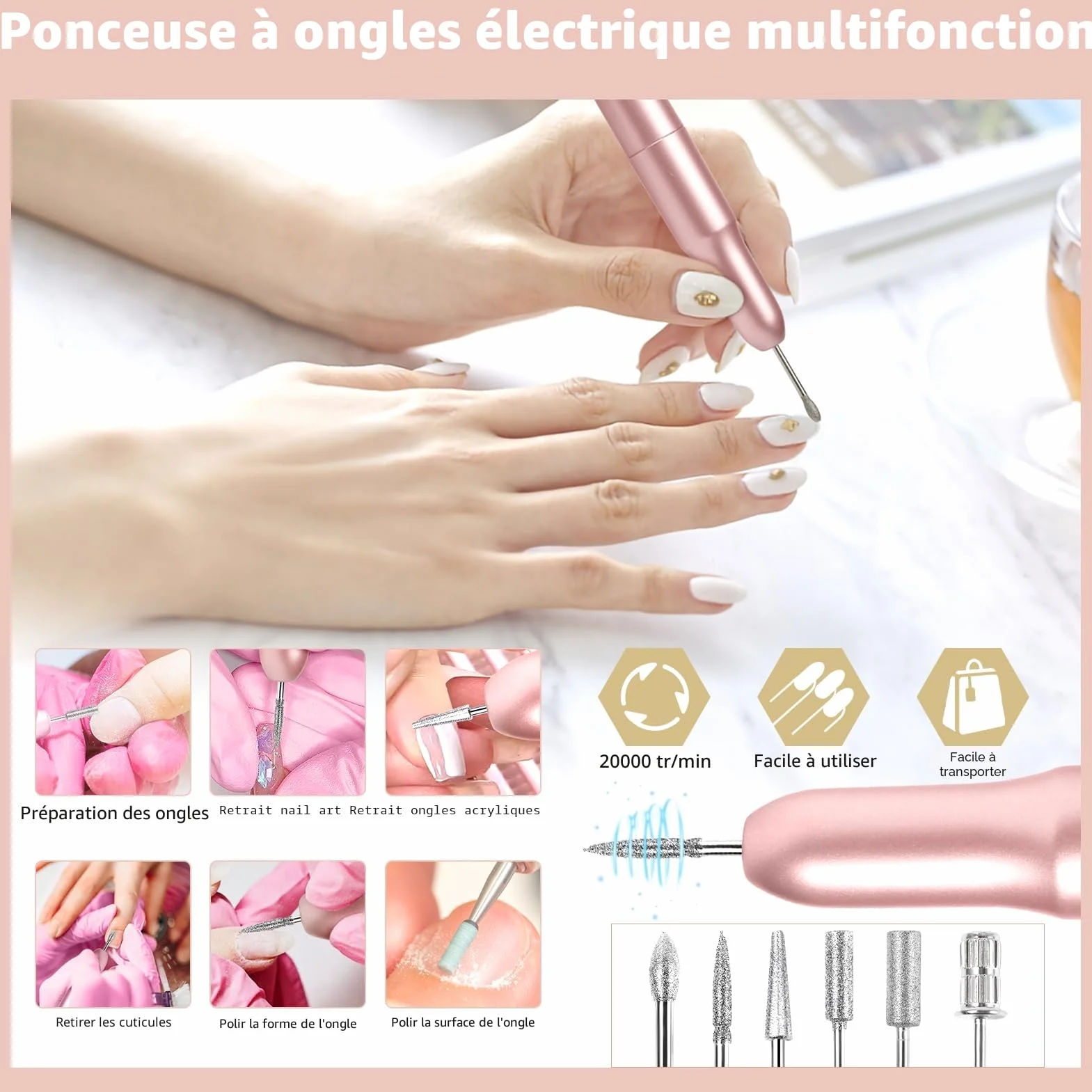 Miali Monomère liquide acrylique faible odeur durcissement lent pour poudre acrylique extension d'ongles