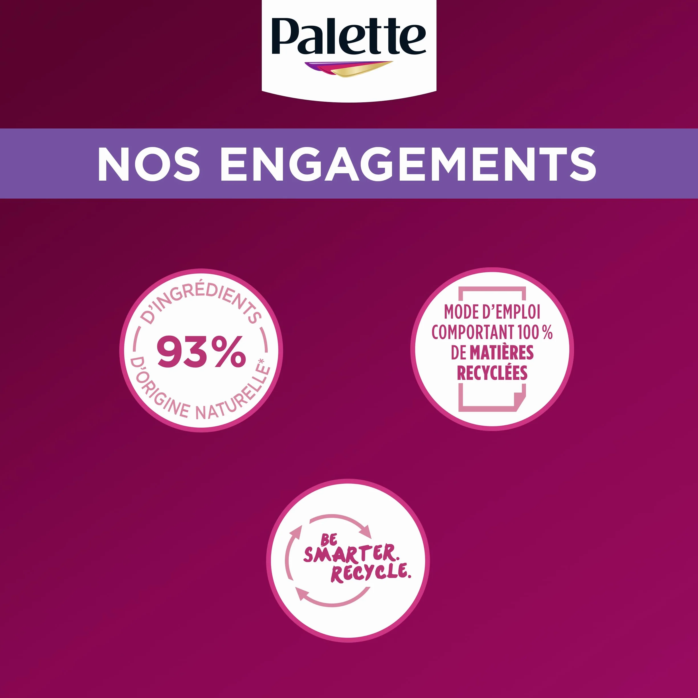 Palette Coloration Permanente Crème Soin 4.65 Châtain Chocolat Couverture Cheveux Blancs Longue Durée
