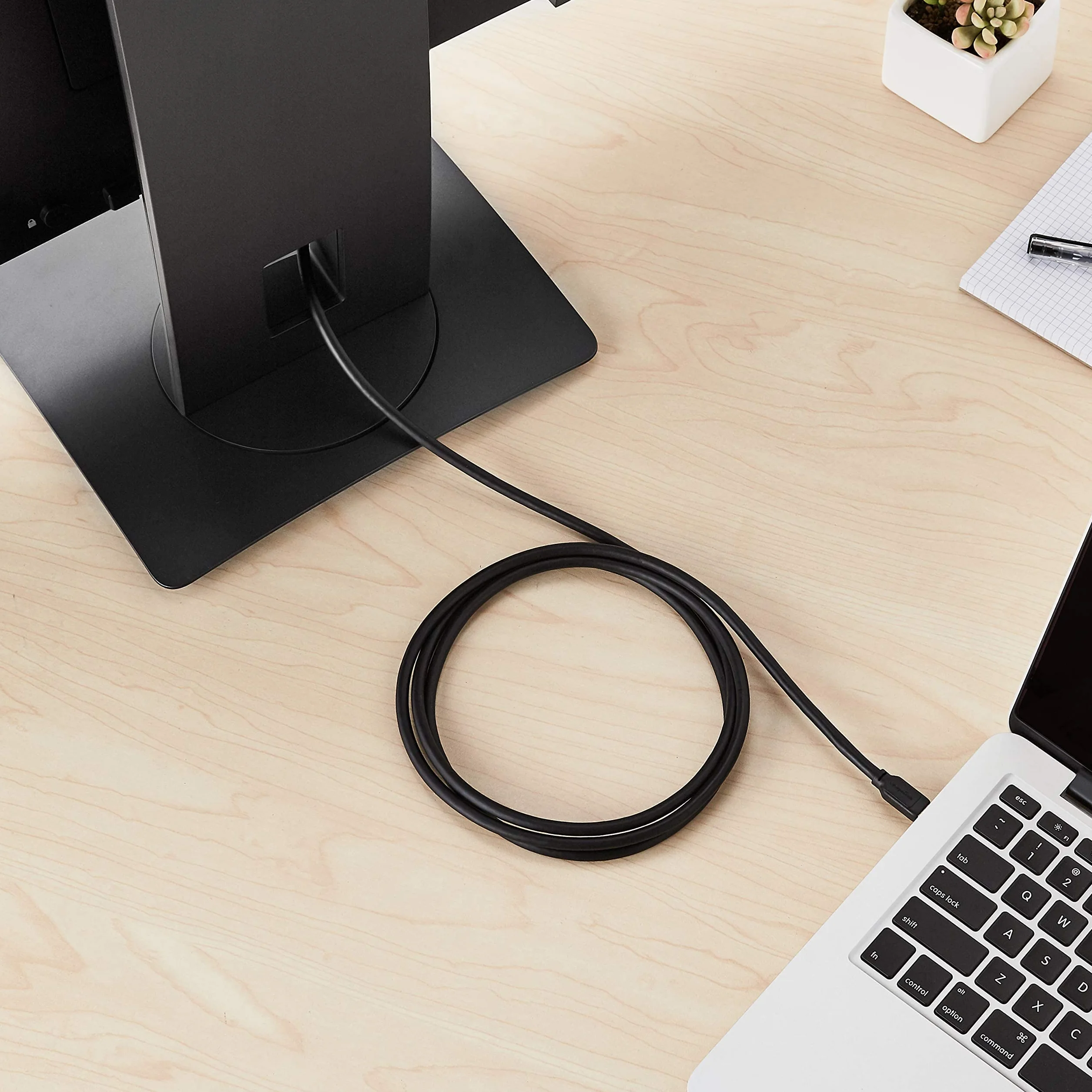 Amazon Basics Câble Mini DisplayPort vers DisplayPort 1.8 m Noir