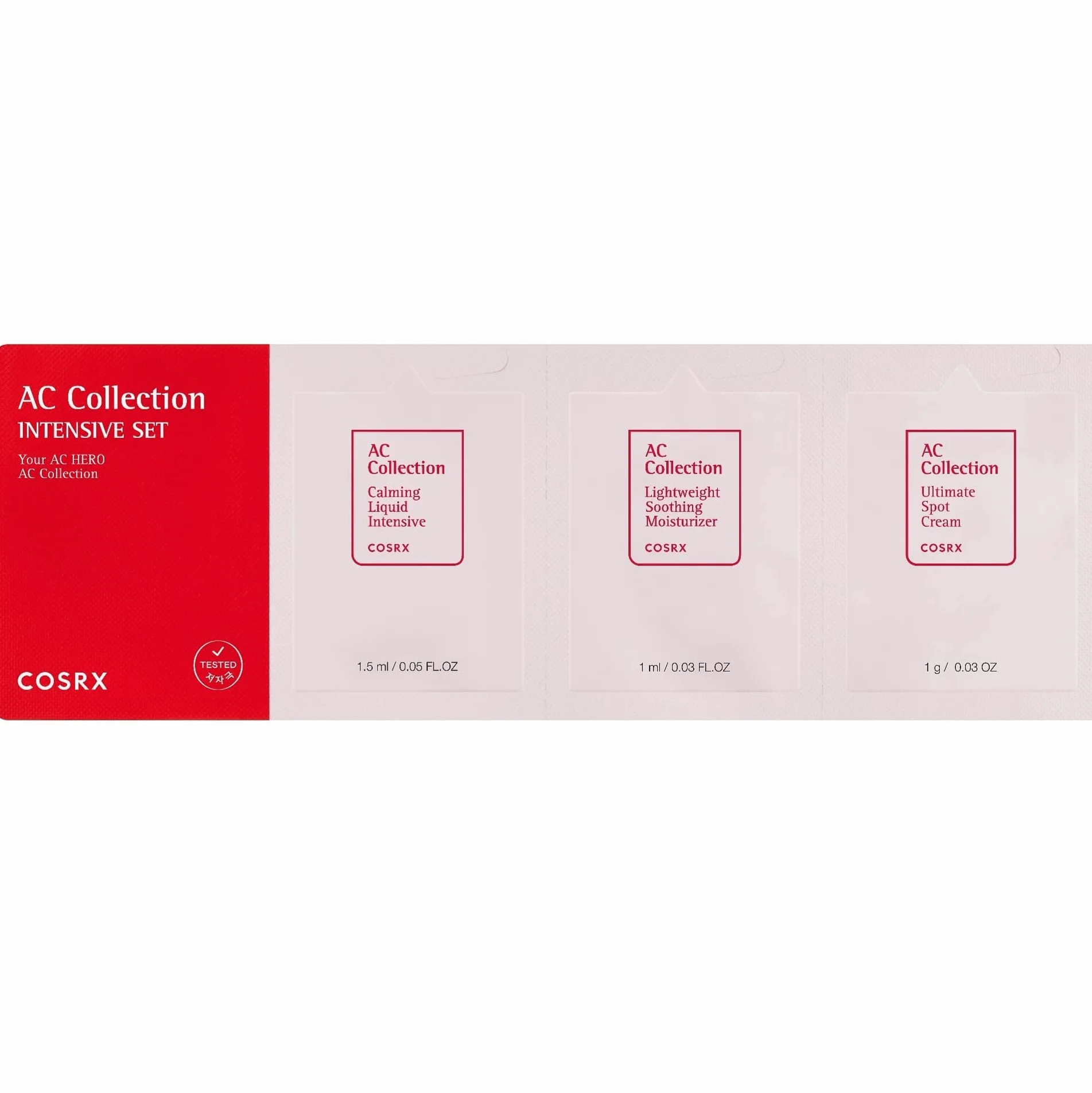 COSRX Master Patchs Absorbants à Boutons, Traitement Hydrocolloïde, Autocollants Anti-taches, 3 Tailles, 96 Pièces