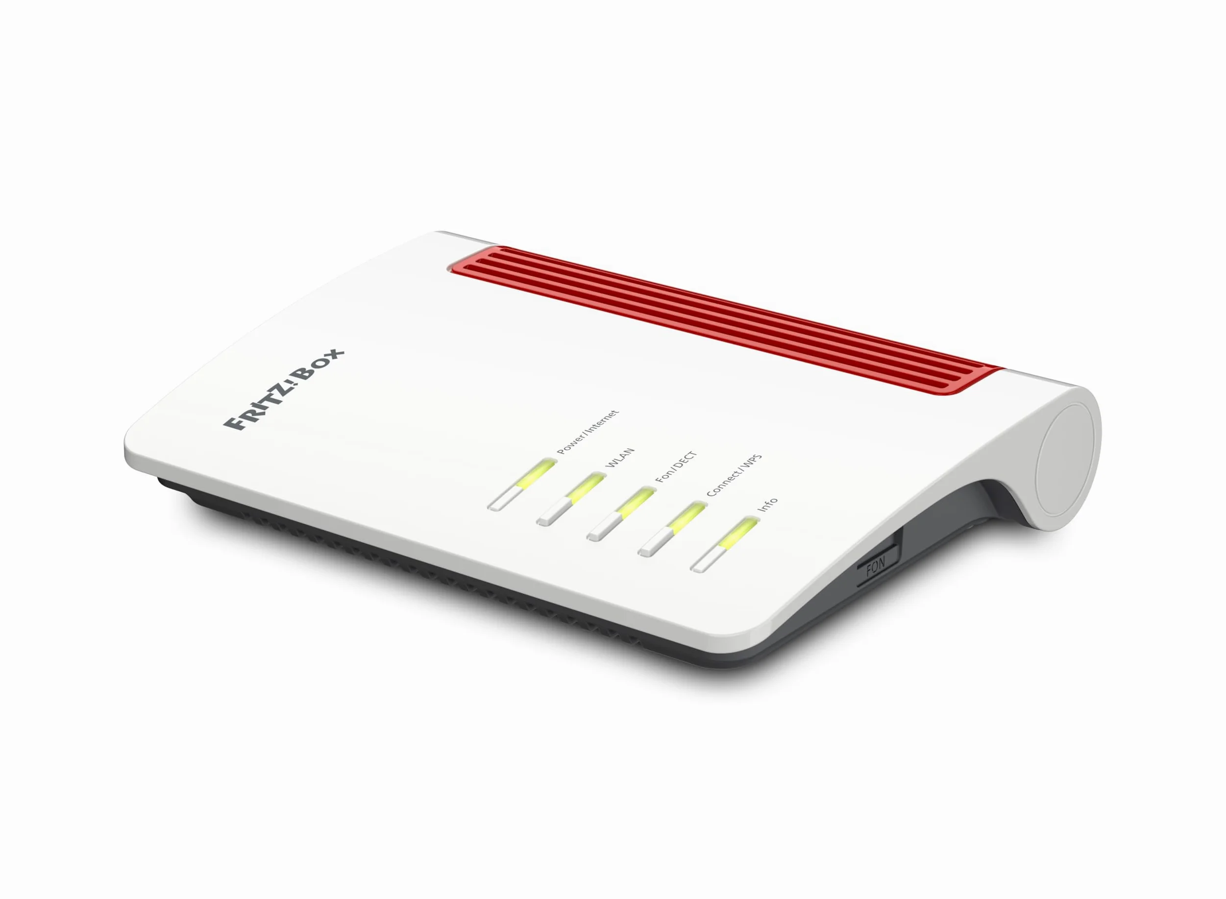 FRITZ!Box 4630 | routeur sans Modem intégré | Wi-FI 7 jusqu'à 3,5 Gbit/s | Wi-Fi bi-bande (2,4/5 GHz), pour connexion à un modem fibre, câble ou DSL, WAN 2,5 gigabits, Mesh Wi-Fi, Made in Europe