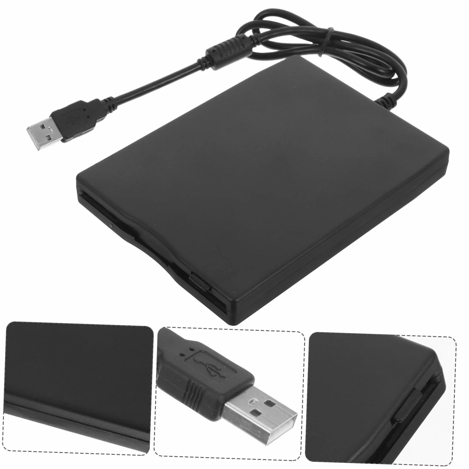 Lecteur de Disquettes USB 2.0 Externe 3,5 Pouces Compatible Multi-os