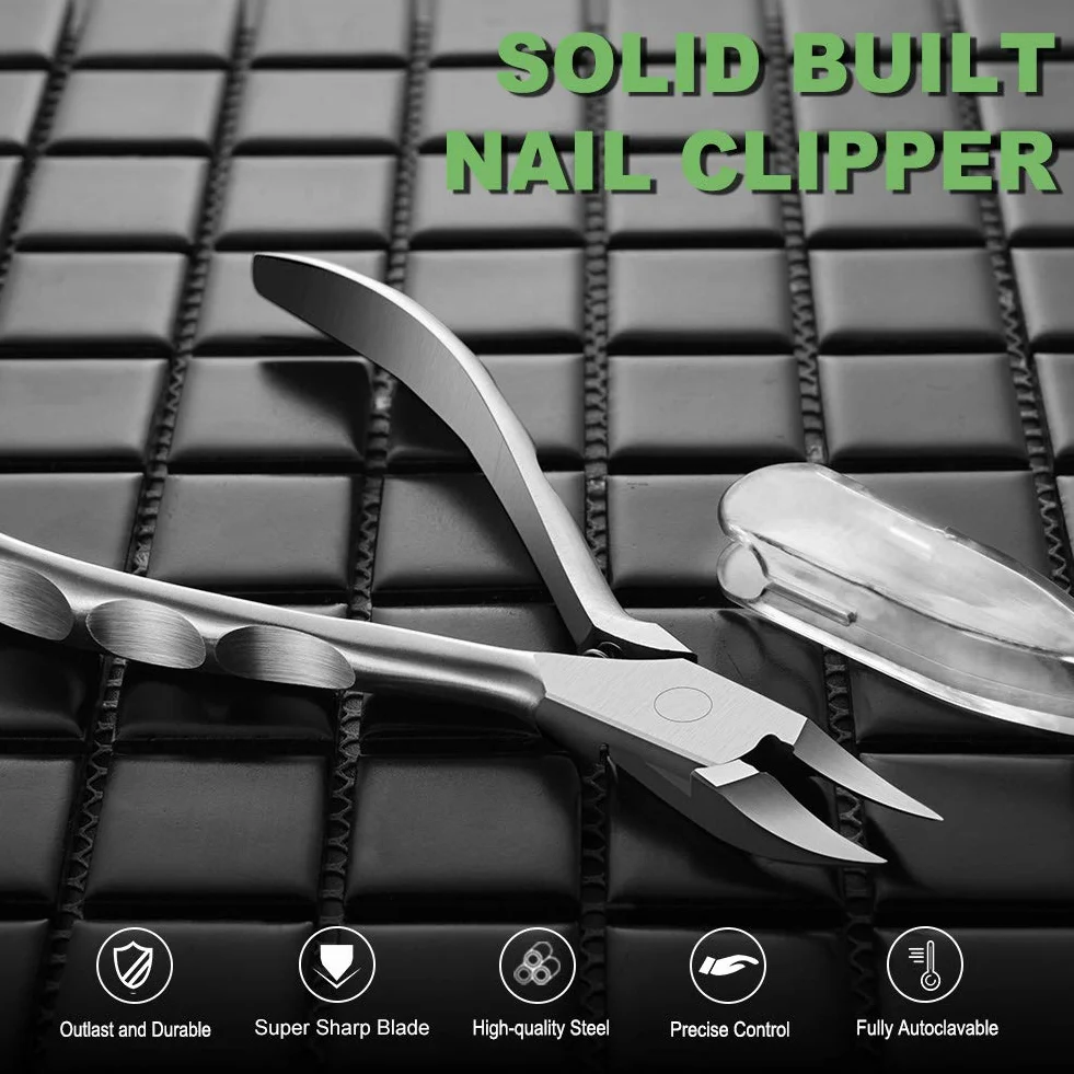 Coupe-ongles de précision en acier inoxydable BEZOX
