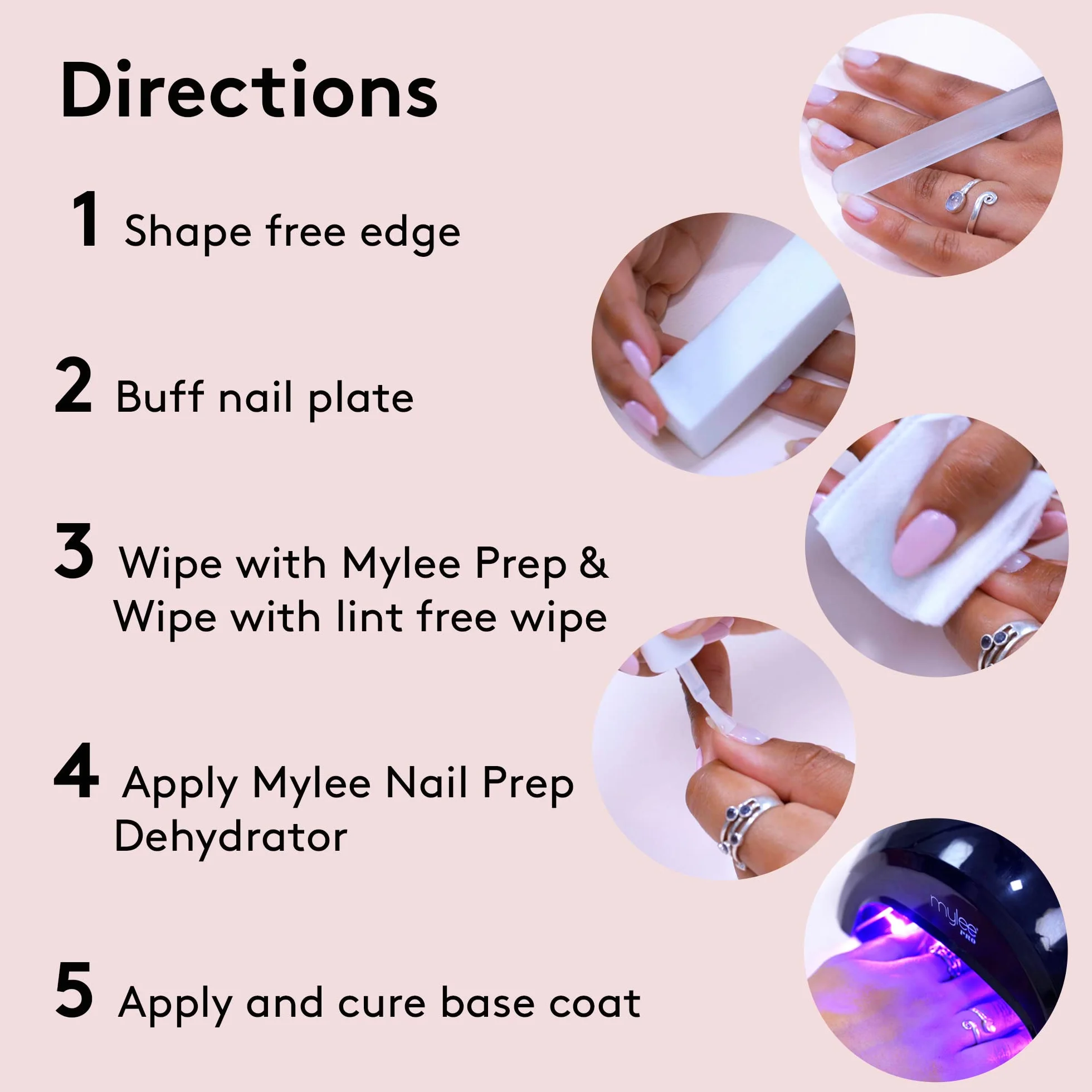Mylee Déshydrateur pour la Préparation des Ongles 15ml - Base de Liaison Adhésive
