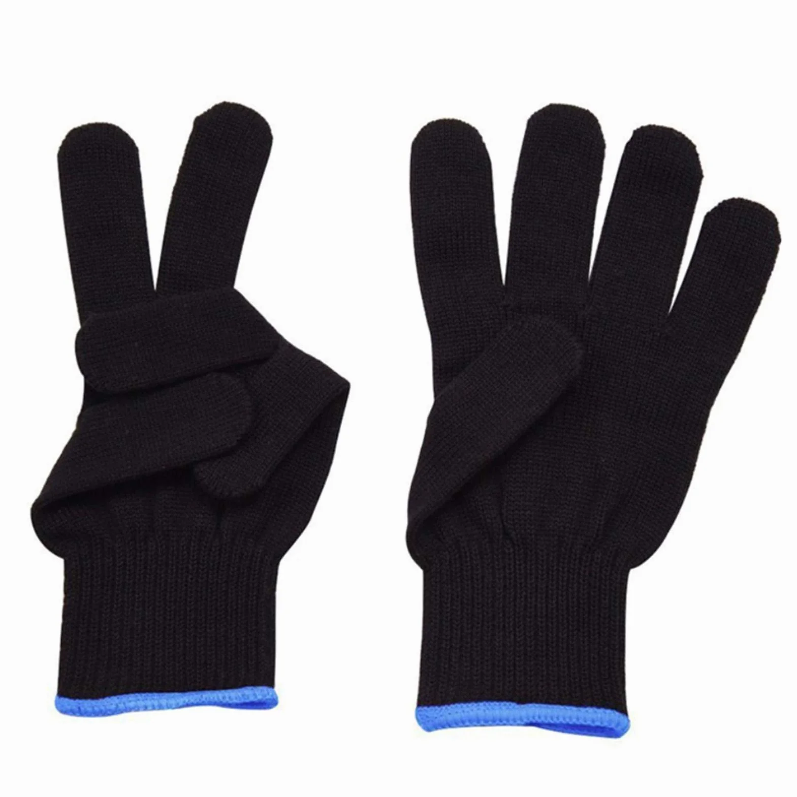 Gants Anti Chaleur Coiffure Résistants À La Chaleur Reutilisable Professionnel pour Cheveux avec Fers à Lisser Boucler Cuisine Travail