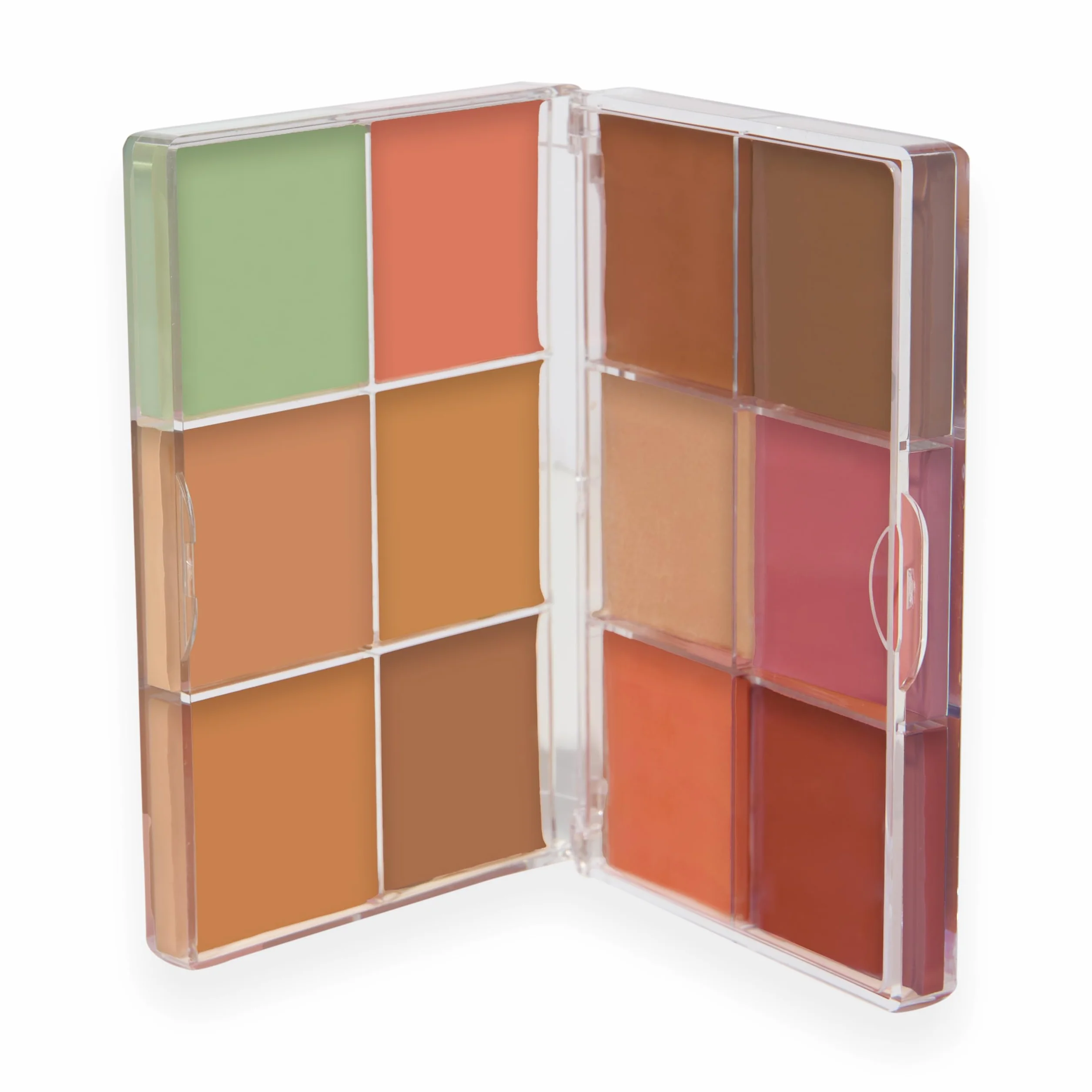 Revolution Everything Base Face Icon Complexion Palette Teint Tout-En-Un Yeux Visage Lèvres Medium 5g