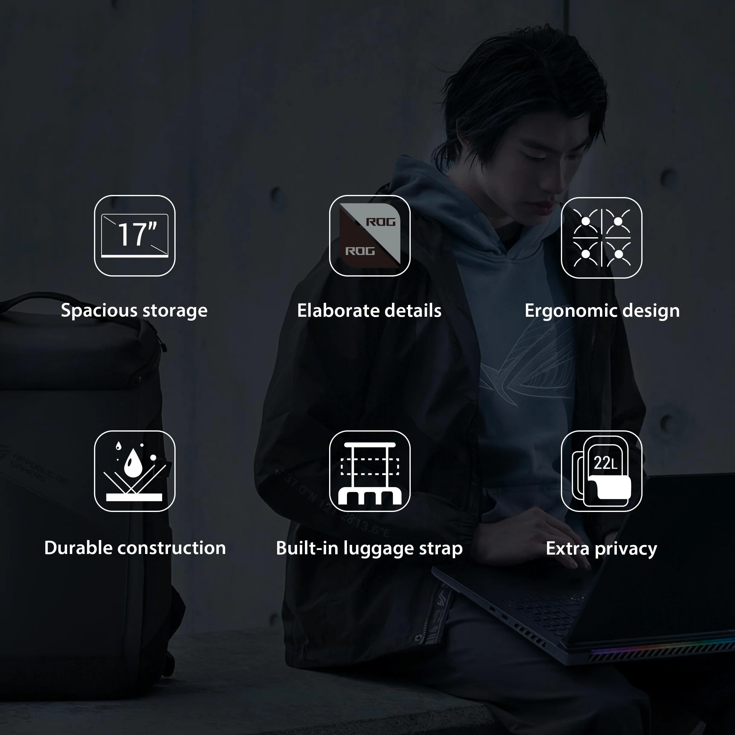 ASUS - Sac à Dos ROG Ranger BP2701