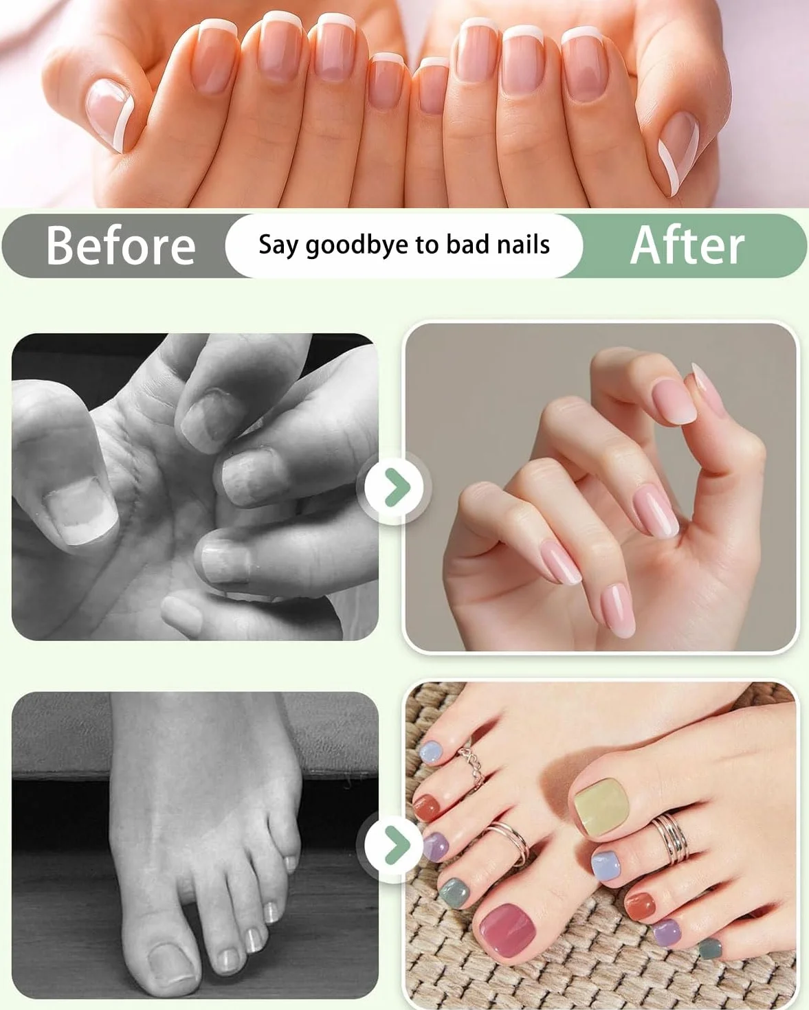 Health Routine Nail Care Pen 3 pièces, Stylo soin des ongles huile de tea tree