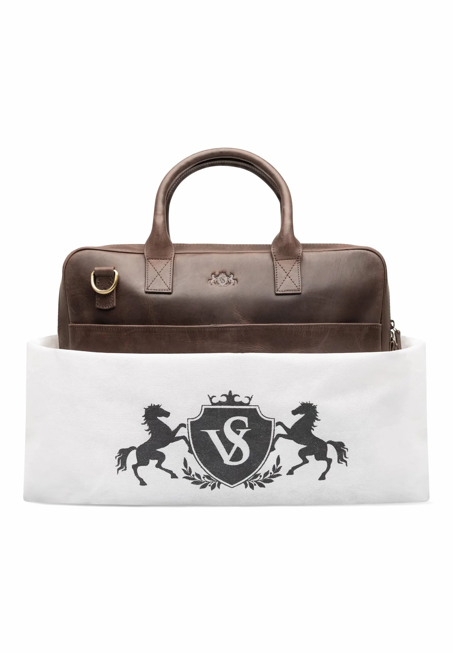 SID & VAIN Sac Ordinateur Portable Cuir véritable 15 Pouces Aden Mallette Professionnelle bandoulière Grand pour Hommes Serviette de Travail Etudiante Marron