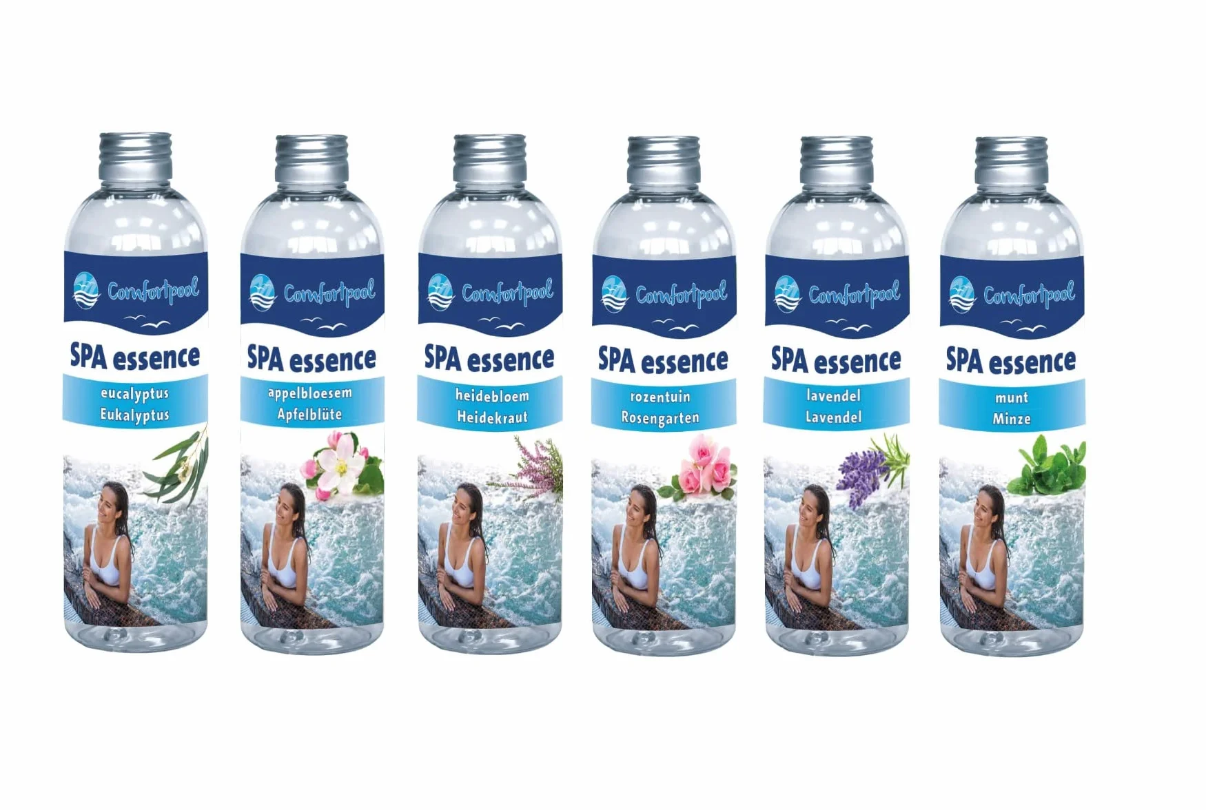 Huile de Bain Spa Essence Huile parfumée de Luxe pour Spa Jacuzzi Bruyère