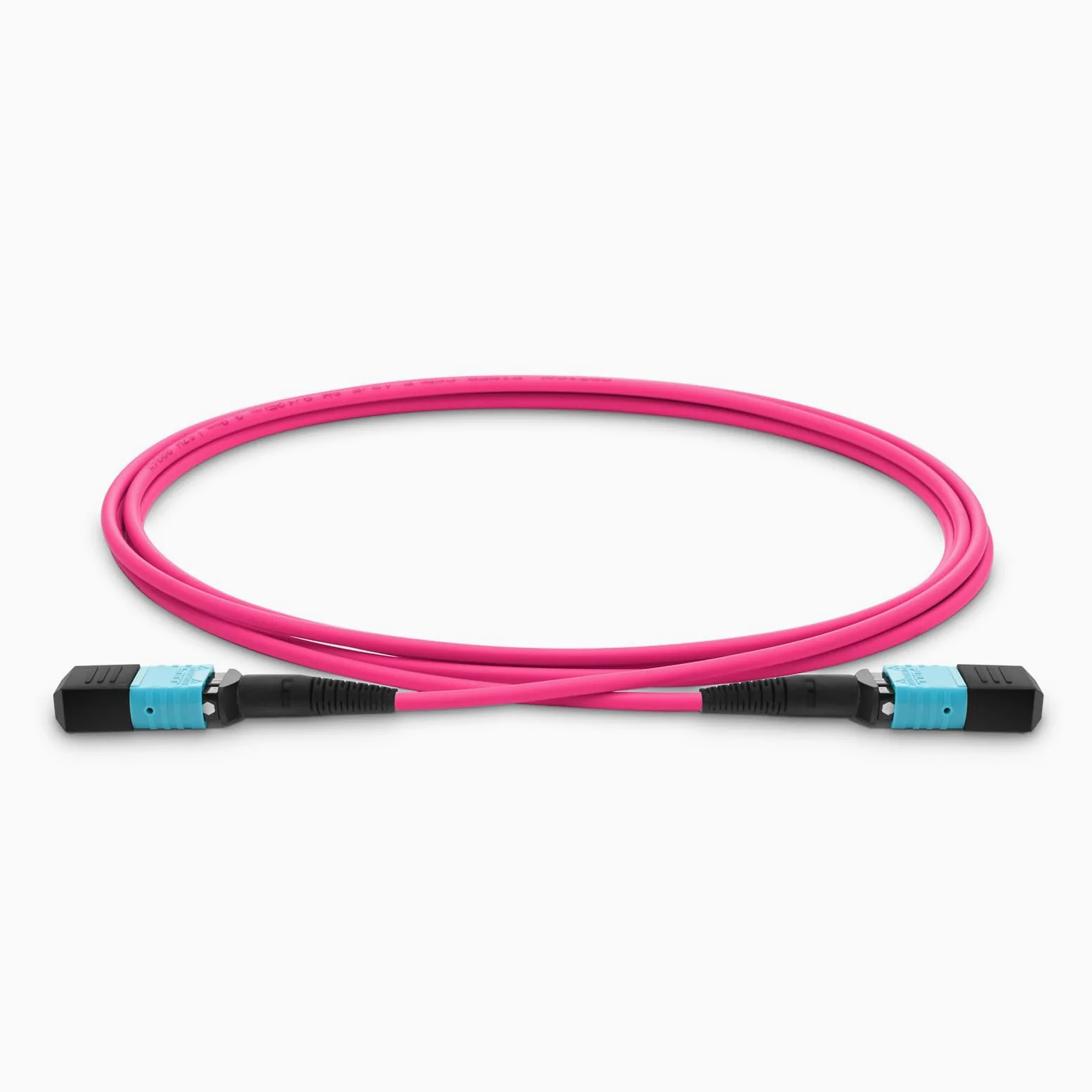 Câble patch MTP vers MTP - Fibre optique - 12 fibres femelles - 40 G/100 G/200 G/400 G - OM4 50/125 - Multimode Elite Trunk - Type B - Plenum (OFNP) - 7 m.