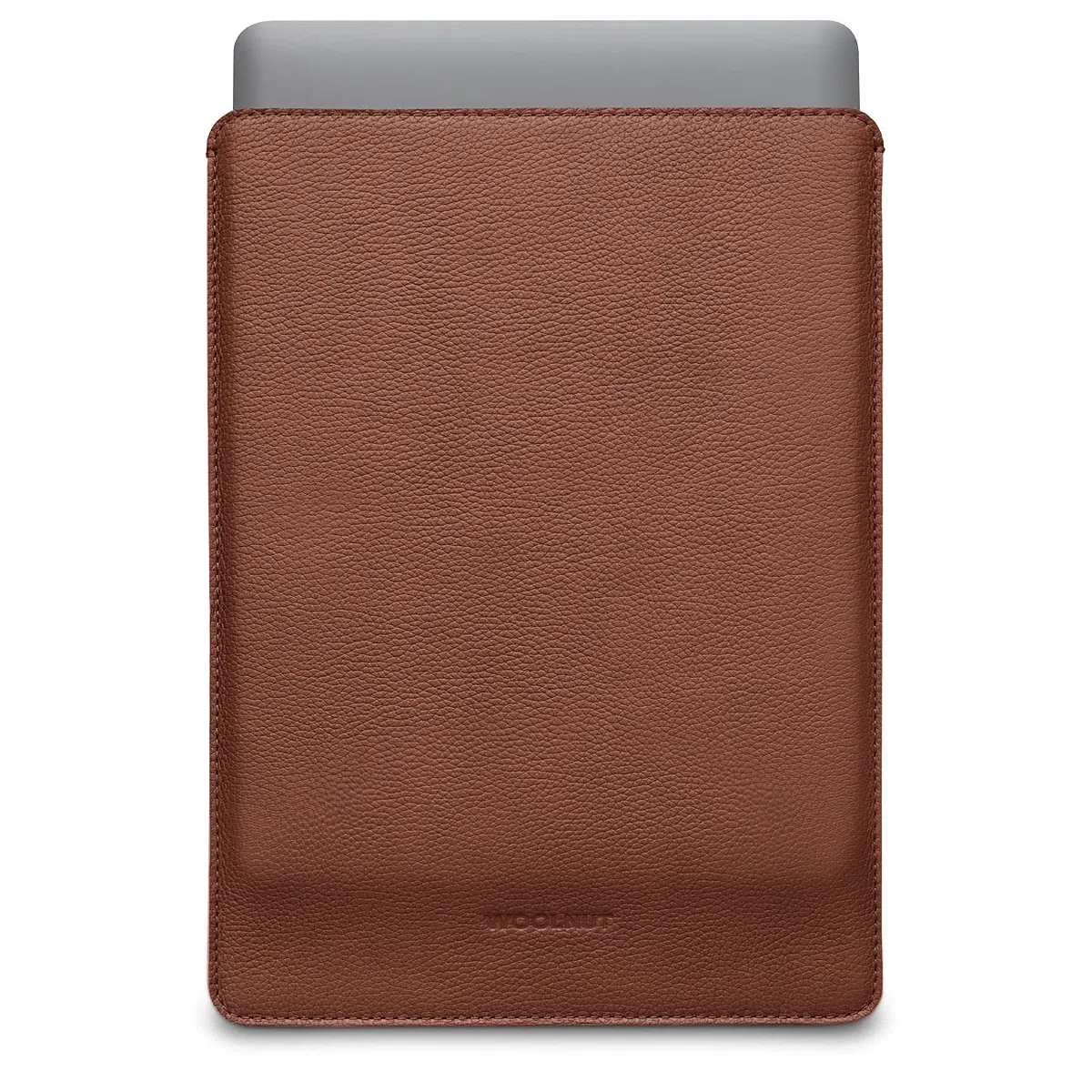 WOOLNUT Housse en Cuir pour MacBook Pro 13 & Air 13/13,6 Pouces - Marron