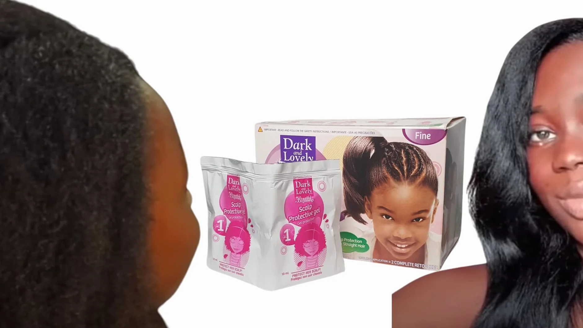 Dark & Lovely Débuts Magnifiques Soin Cuir Chevelu Relaxant Noix de Coco Aloe Vera