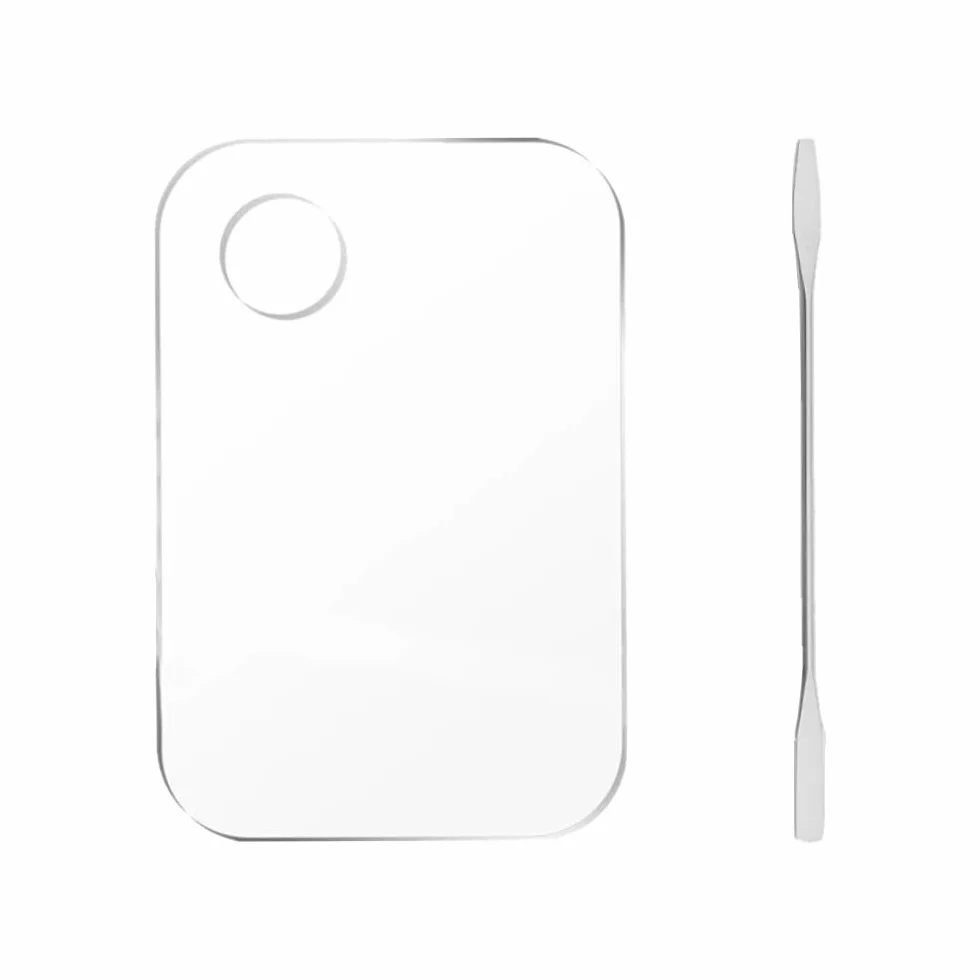 Palette de Maquillage Portable Transparente