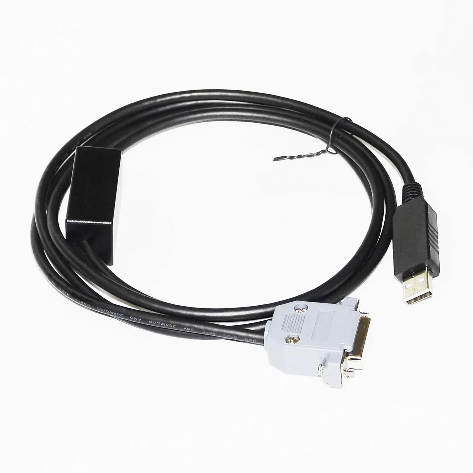 Câble de Communication série convertisseur USB vers DB15 Femelle 15 Broches FT232RL for Pompe à seringue PSD(3 Metre,RS485 Signal)